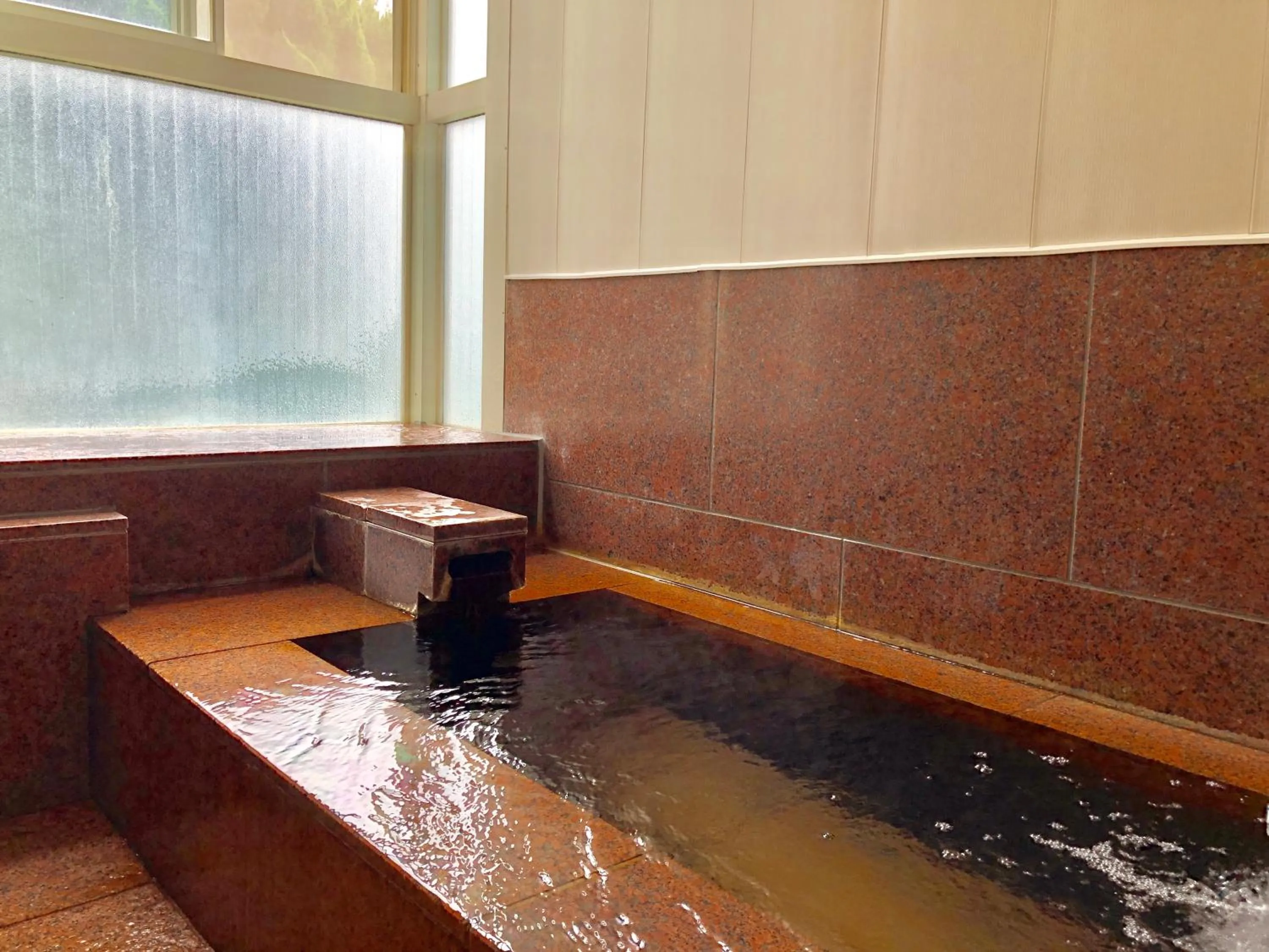 Hot Spring Bath in Hotel Cocorone Lodge and Spa