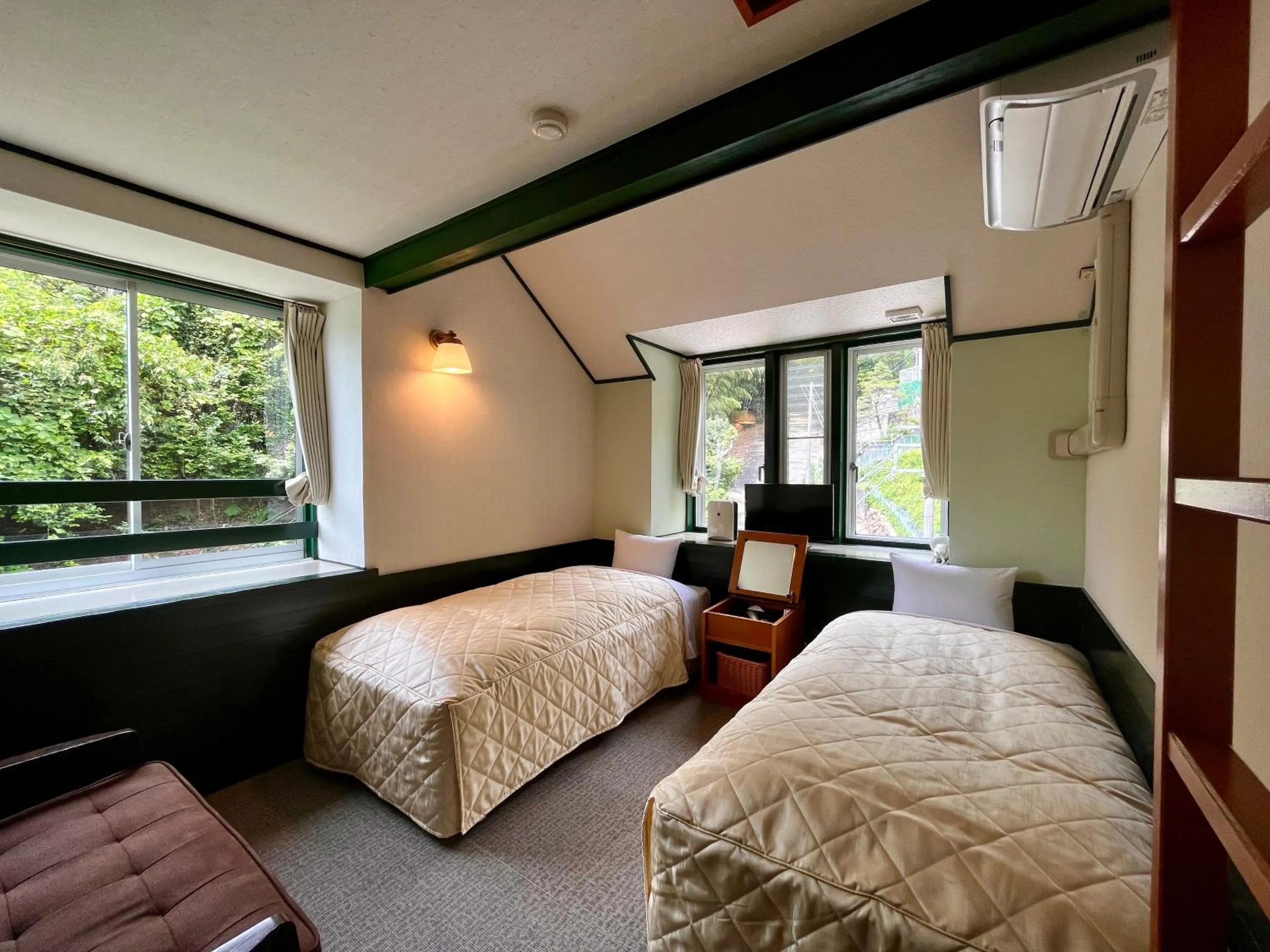 Bed in Hotel Cocorone Lodge and Spa