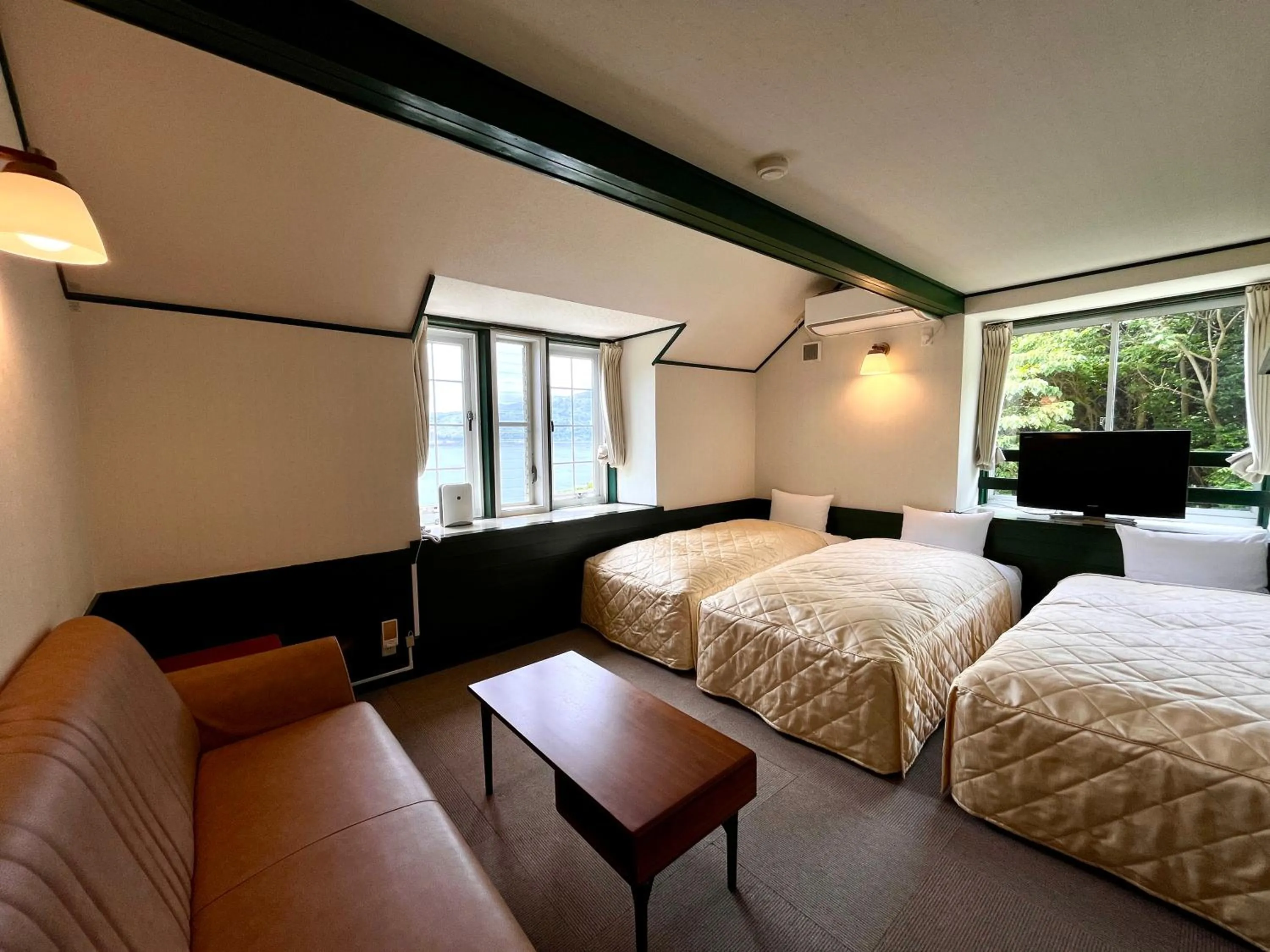 Bed in Hotel Cocorone Lodge and Spa