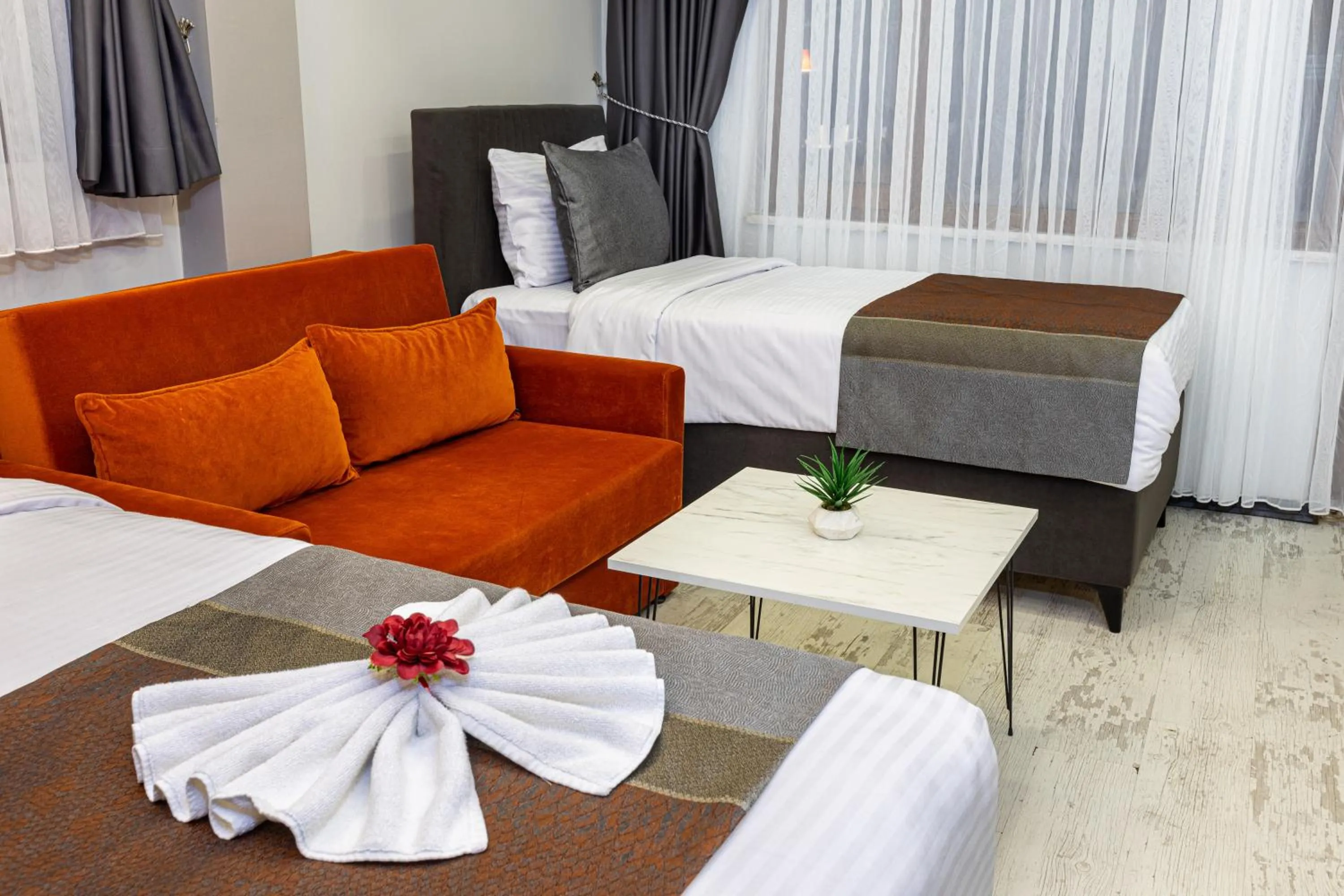 Photo of the whole room, Bed in APOLLO HOTEL & APARTMENtS