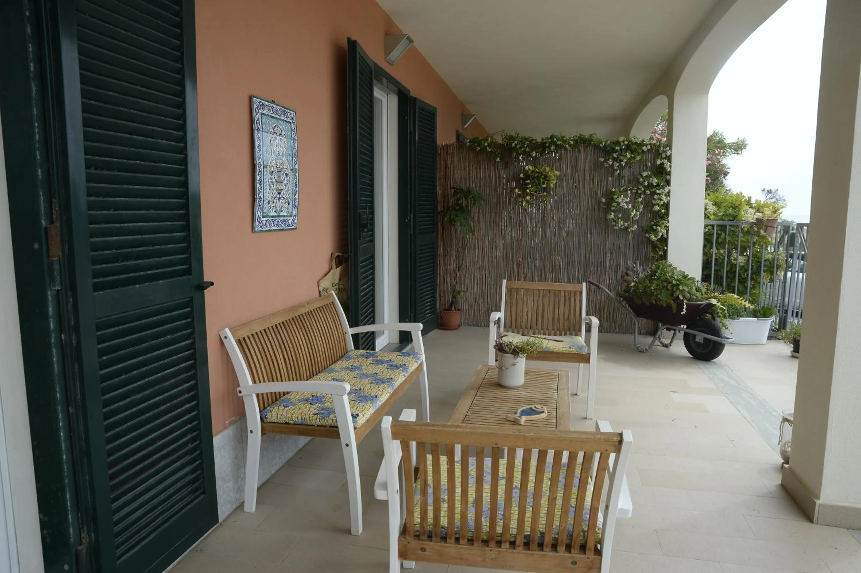 Patio in Il Sestante B&B