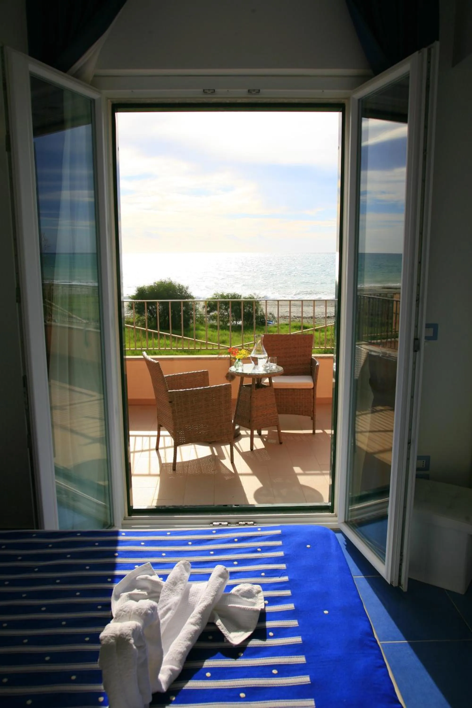 Patio in Il Sestante B&B