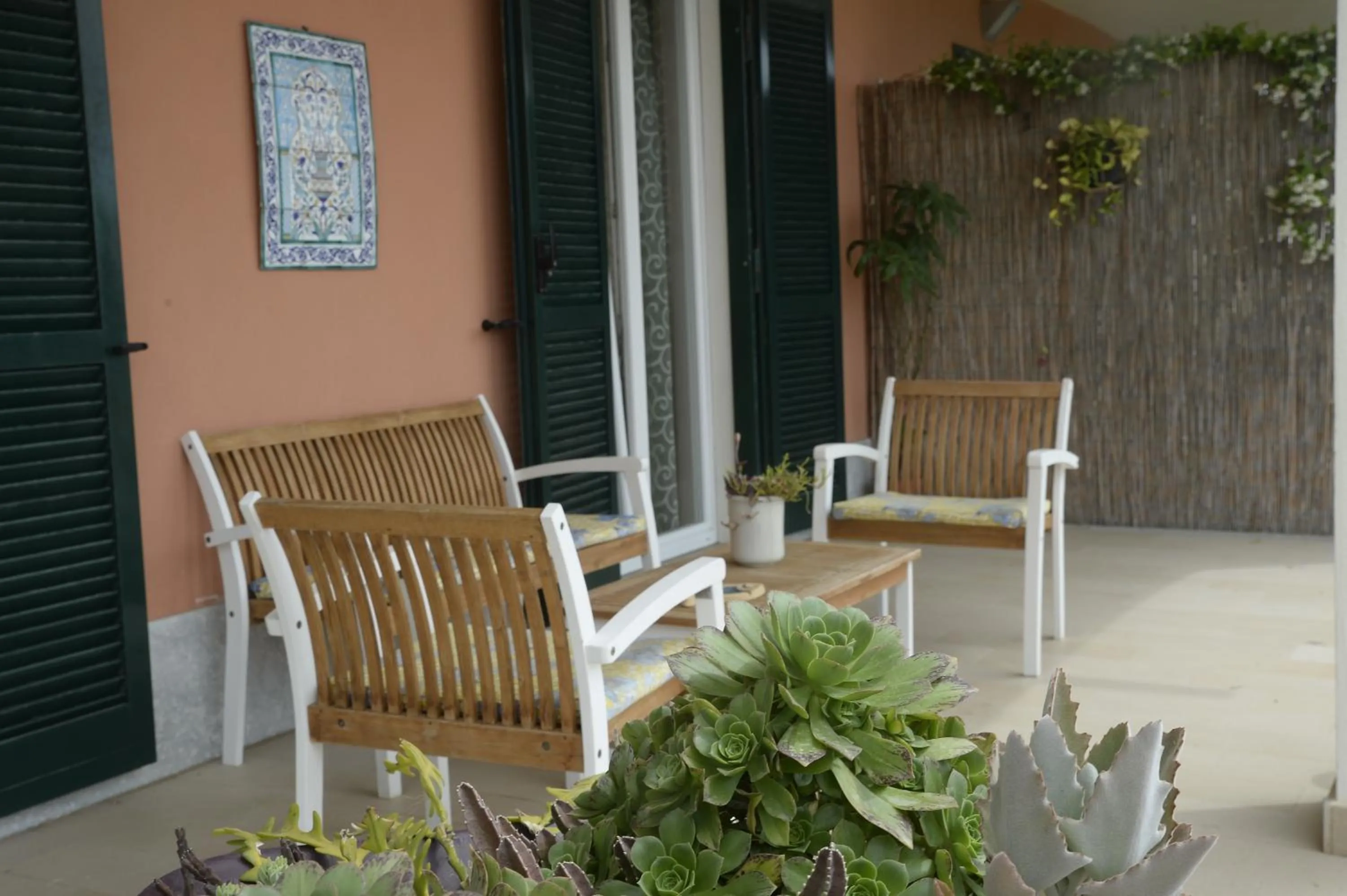 Patio in Il Sestante B&B