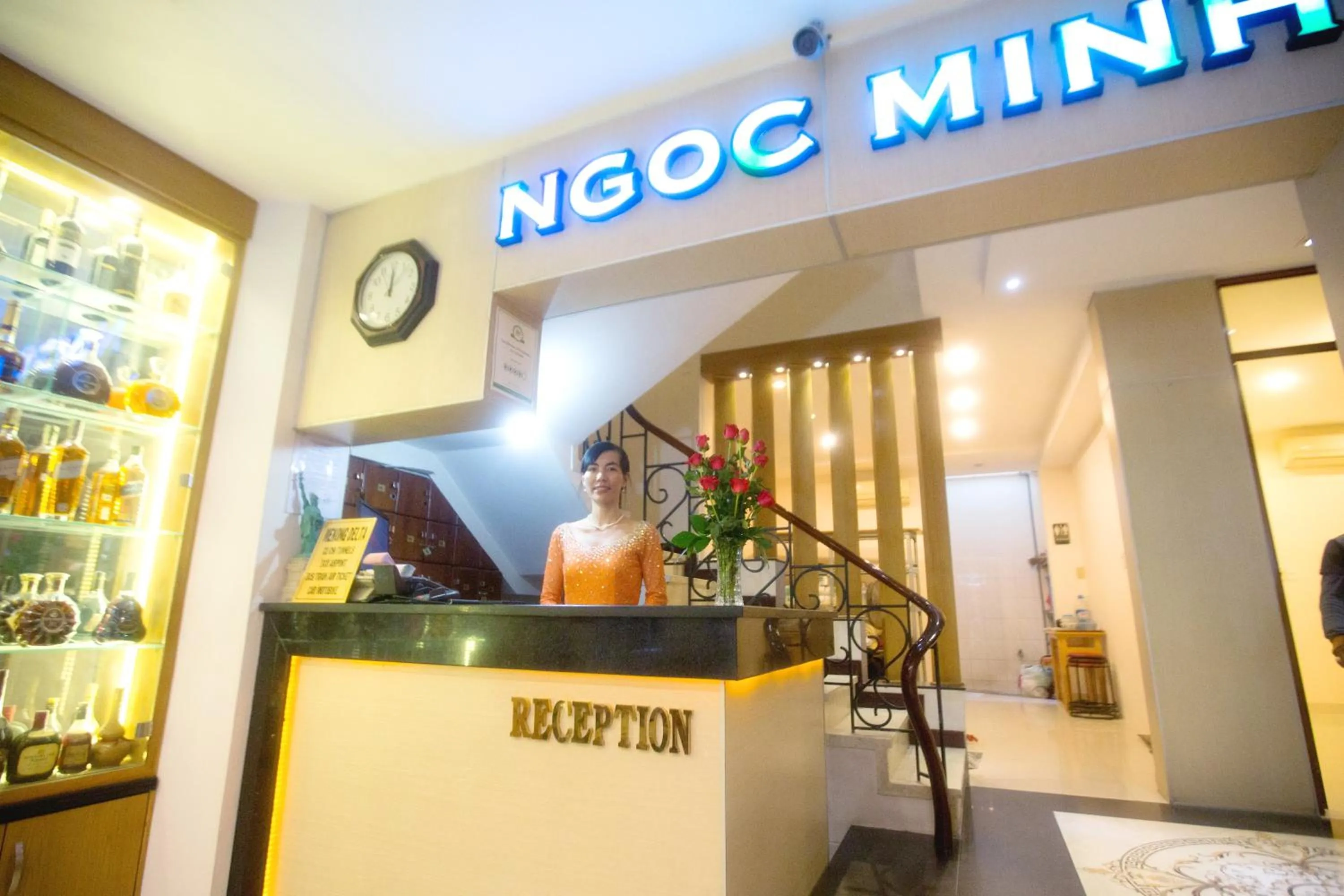 Lobby or reception in Ngoc Minh Hotel