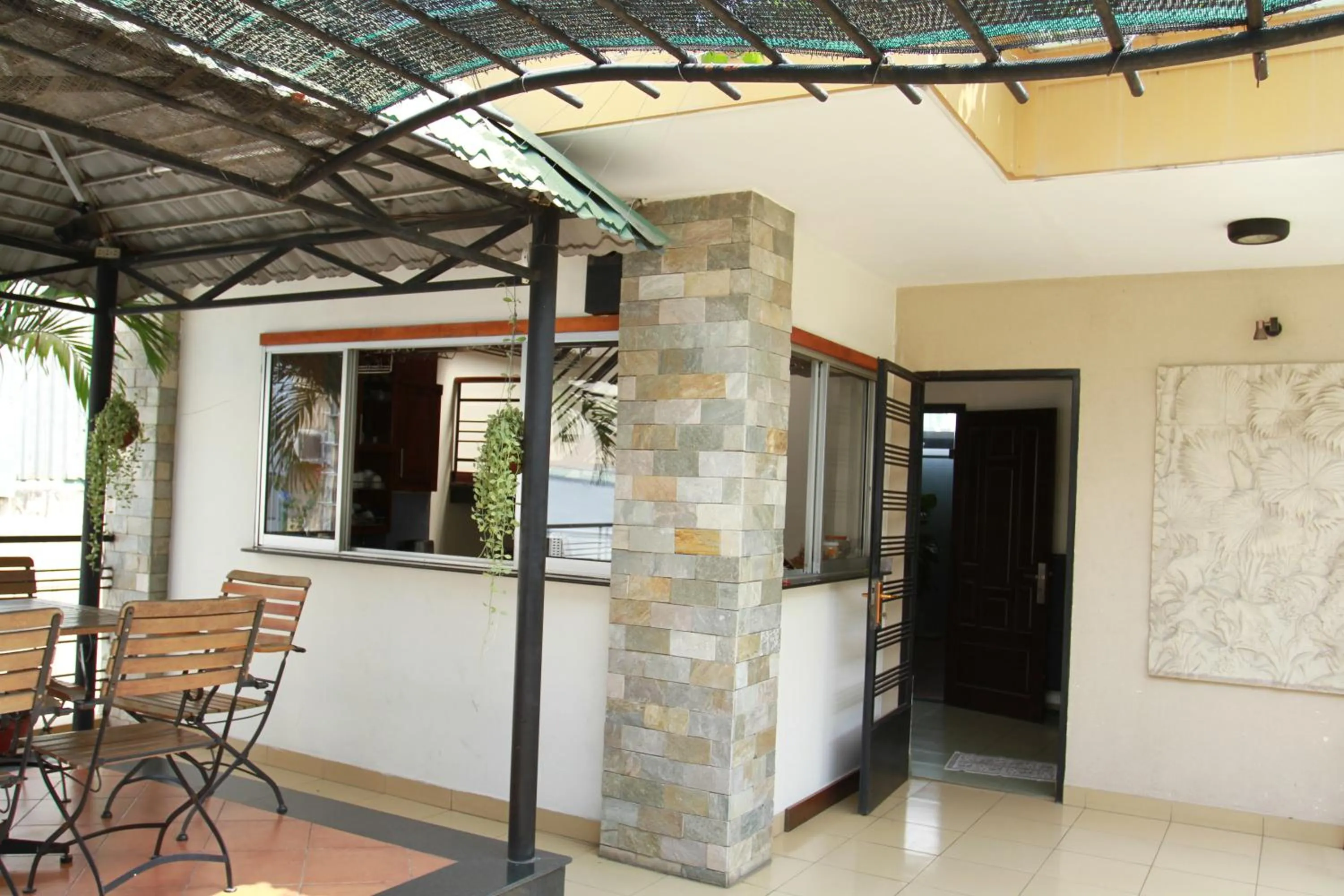 Patio in Ngoc Minh Hotel