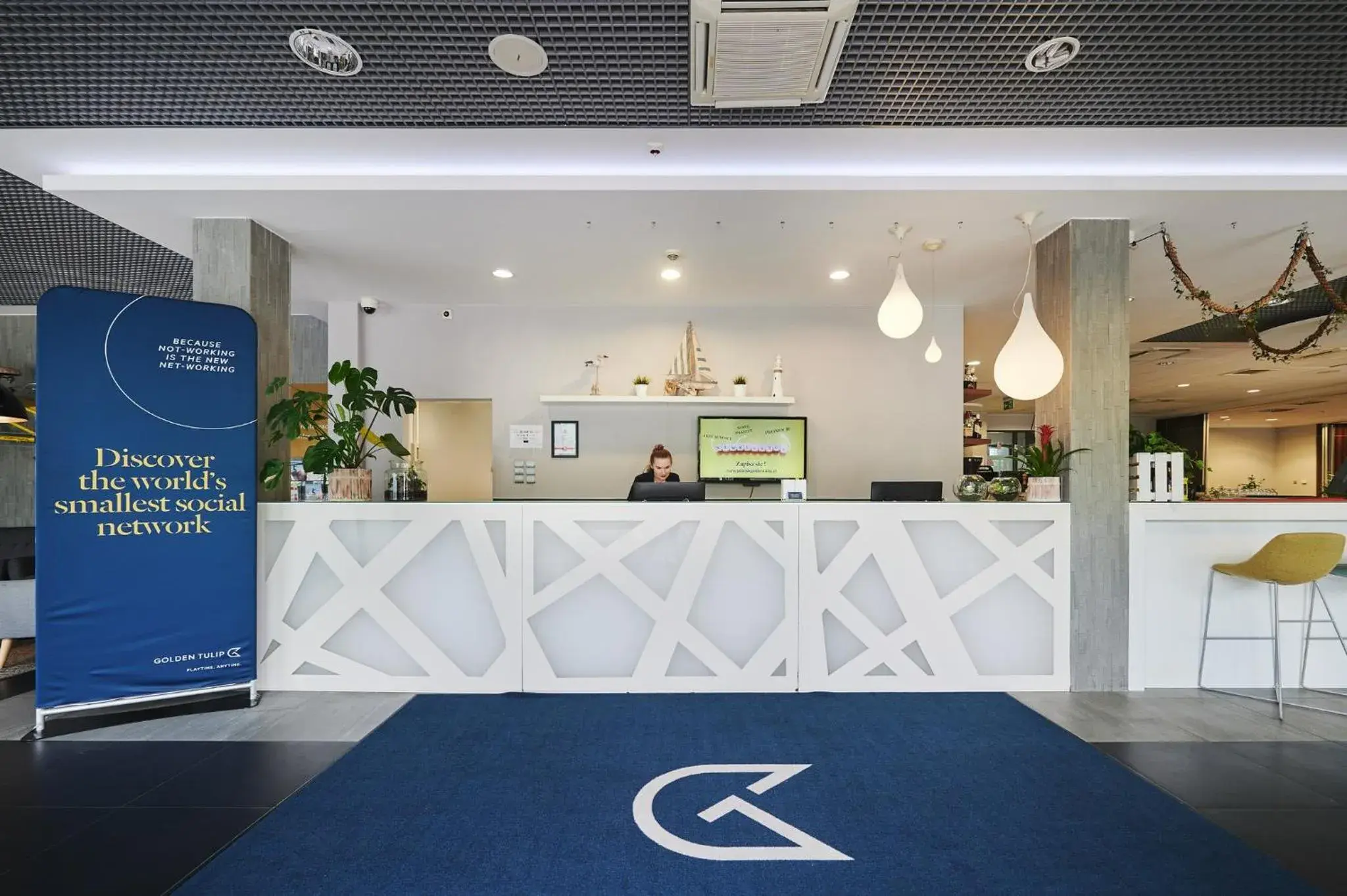 Lobby or reception in Golden Tulip Gdańsk Residence Lobby or reception in Golden Tulip Gdańsk Residence