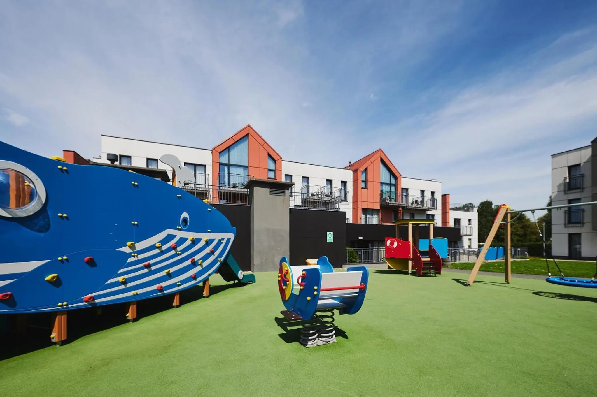 Patio in Golden Tulip Gdańsk Residence