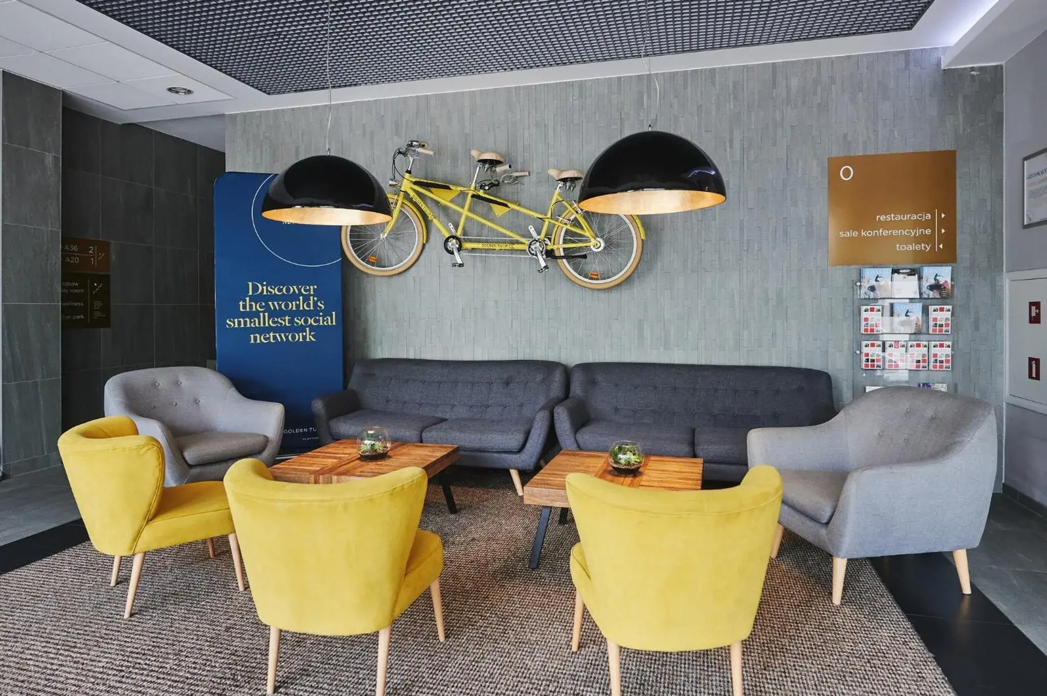 Lobby or reception in Golden Tulip Gdańsk Residence Lobby or reception in Golden Tulip Gdańsk Residence