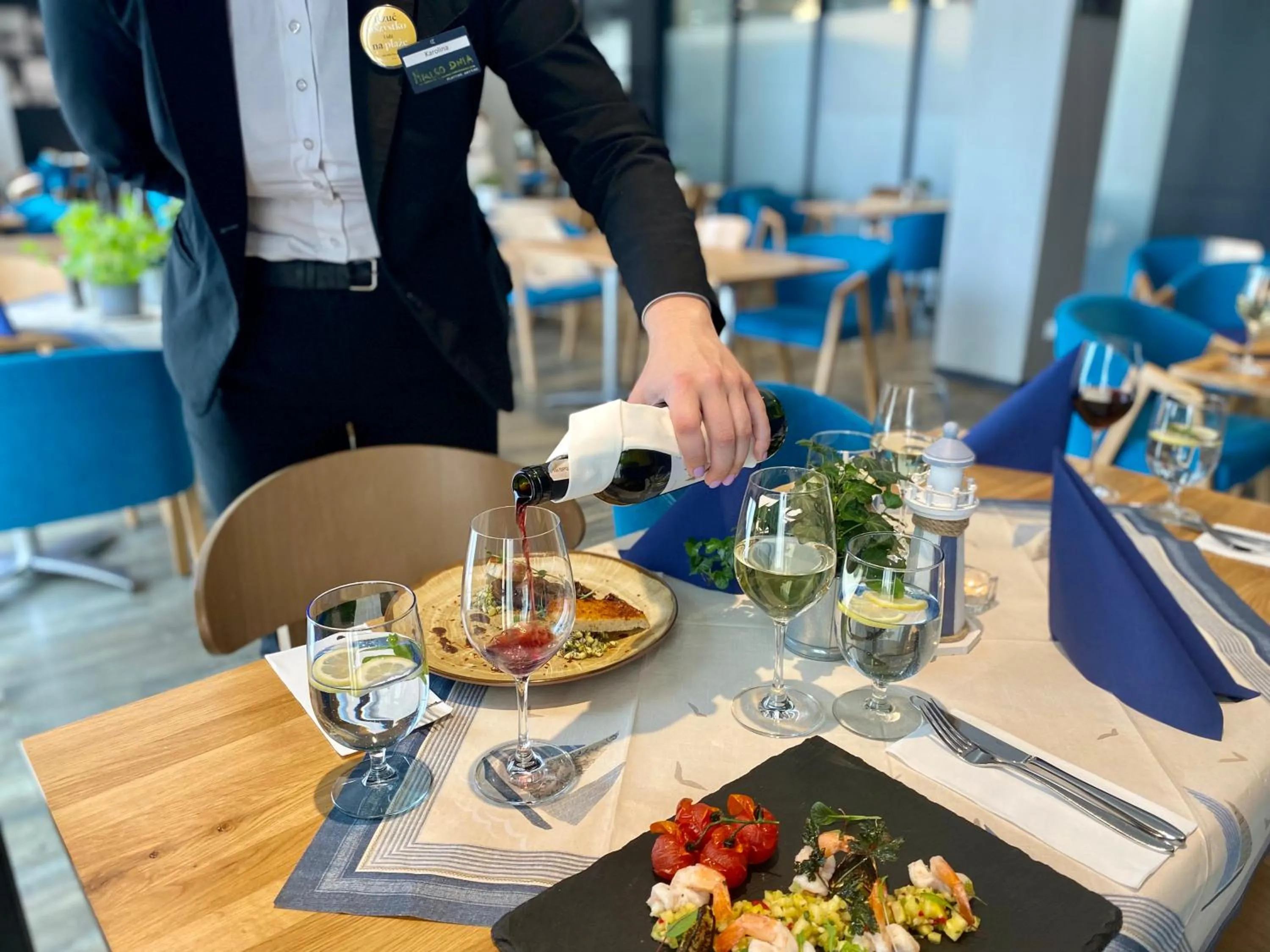 Restaurant/places to eat in Golden Tulip Gdańsk Residence