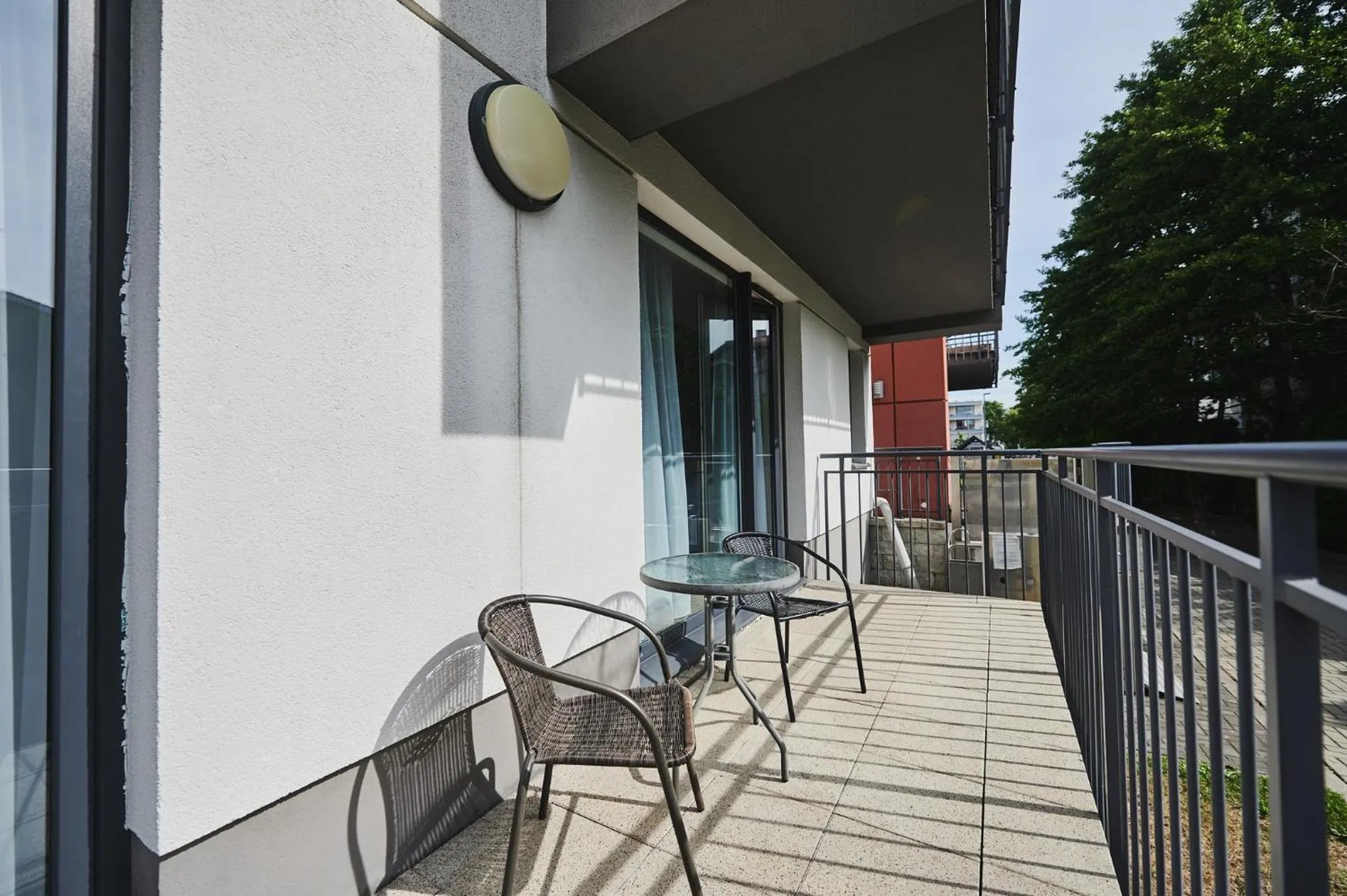 Balcony/Terrace in Golden Tulip Gdańsk Residence