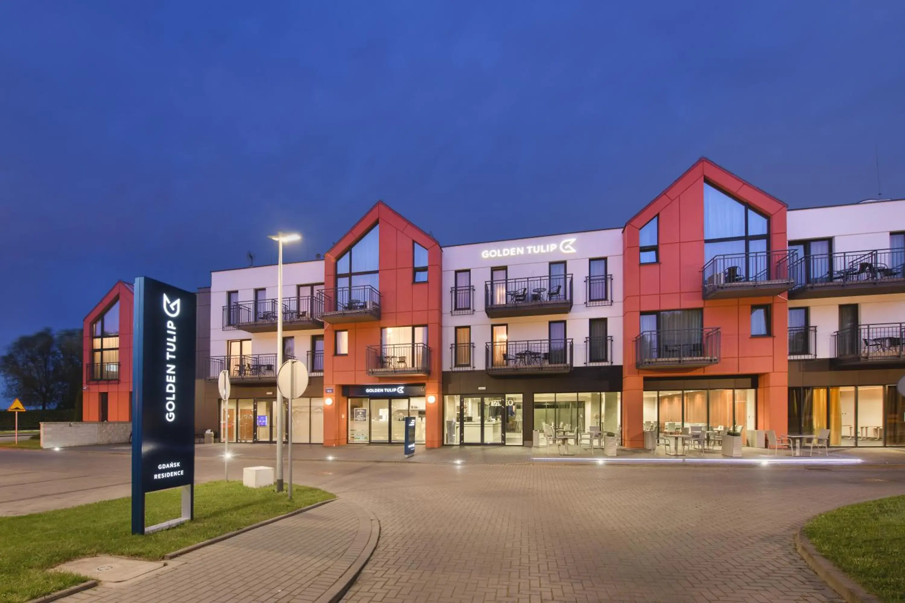 Property building in Golden Tulip Gdańsk Residence Property building in Golden Tulip Gdańsk Residence