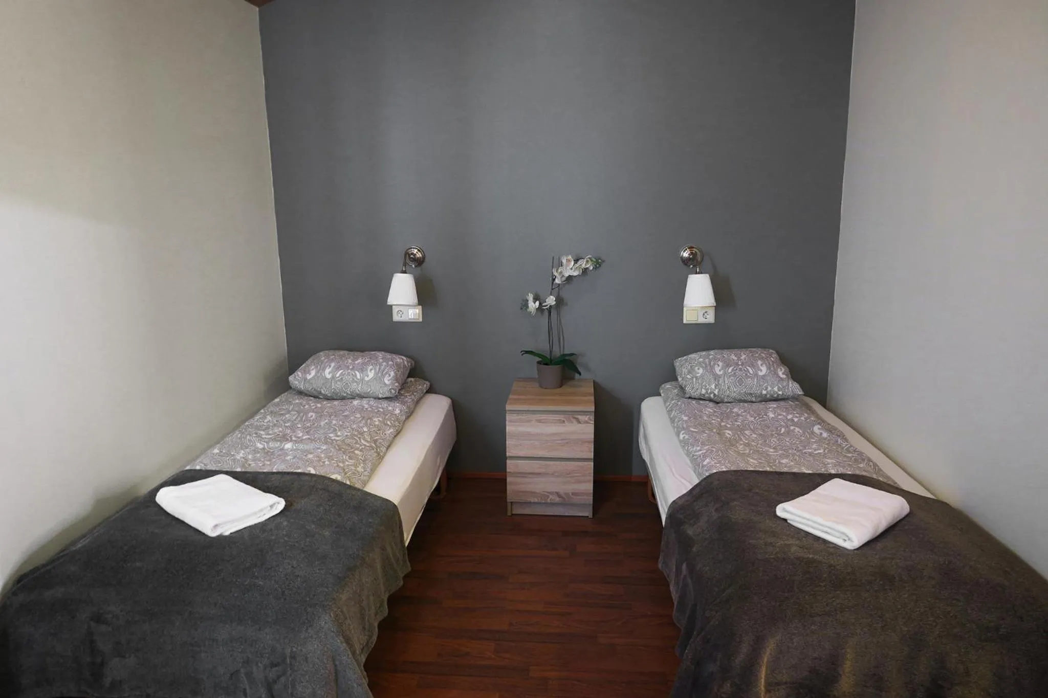 Bed in Hunkubakkar Guesthouse