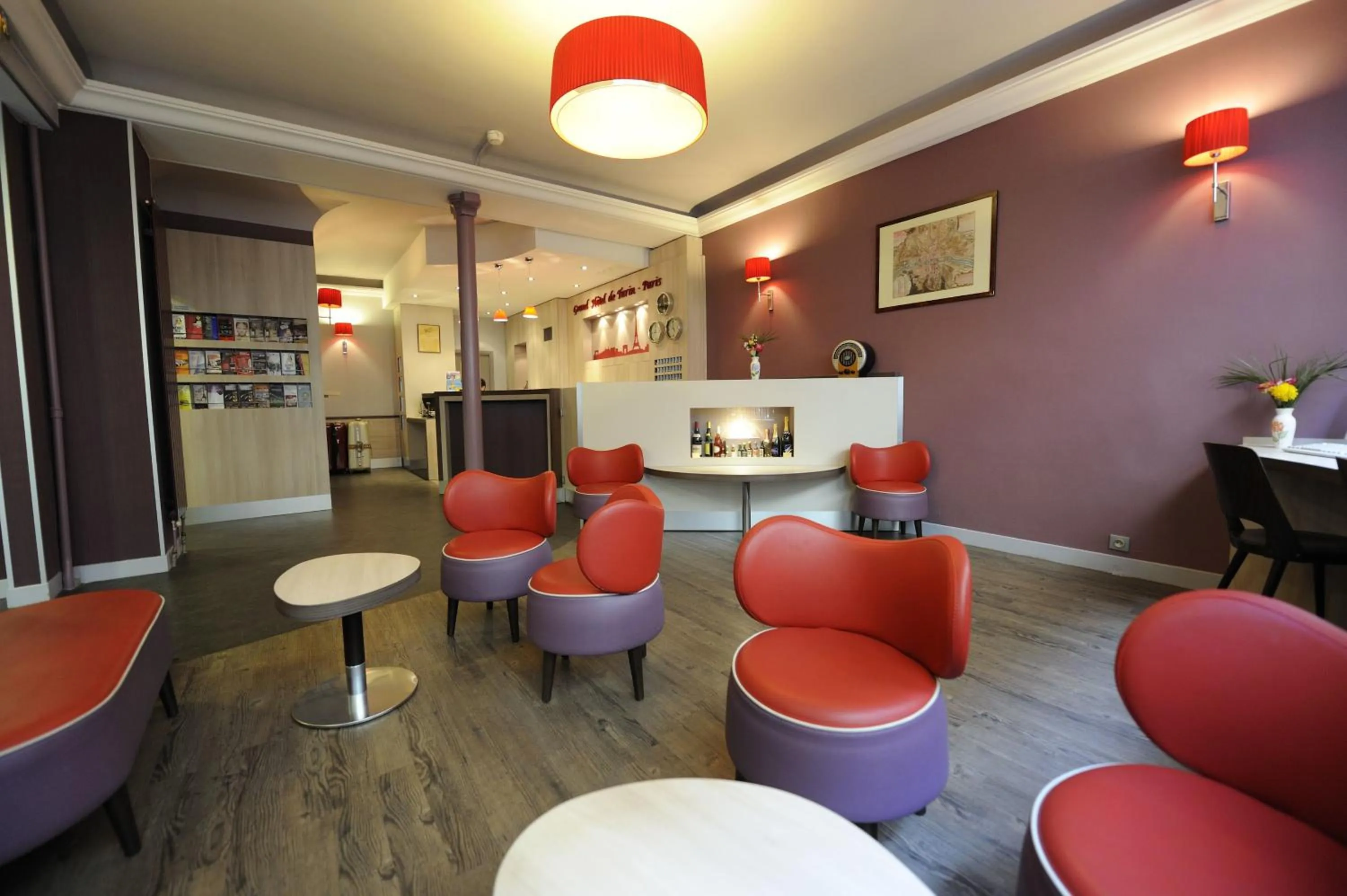 Living room in Grand Hôtel De Turin