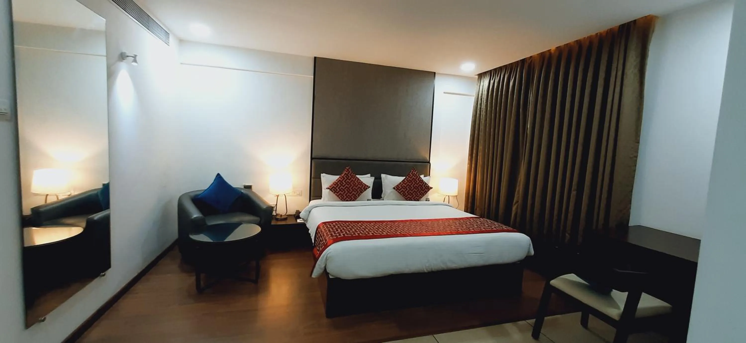 Photo of the whole room, Bed in The Terrace by Ladder Mgd by Citrine