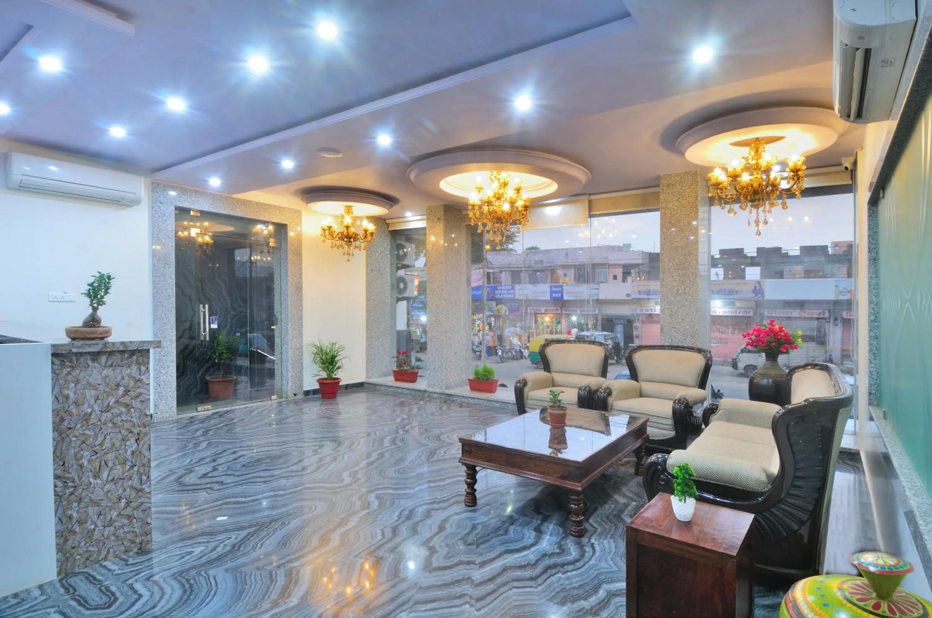 Lobby or reception in Trimrooms Mount Blue