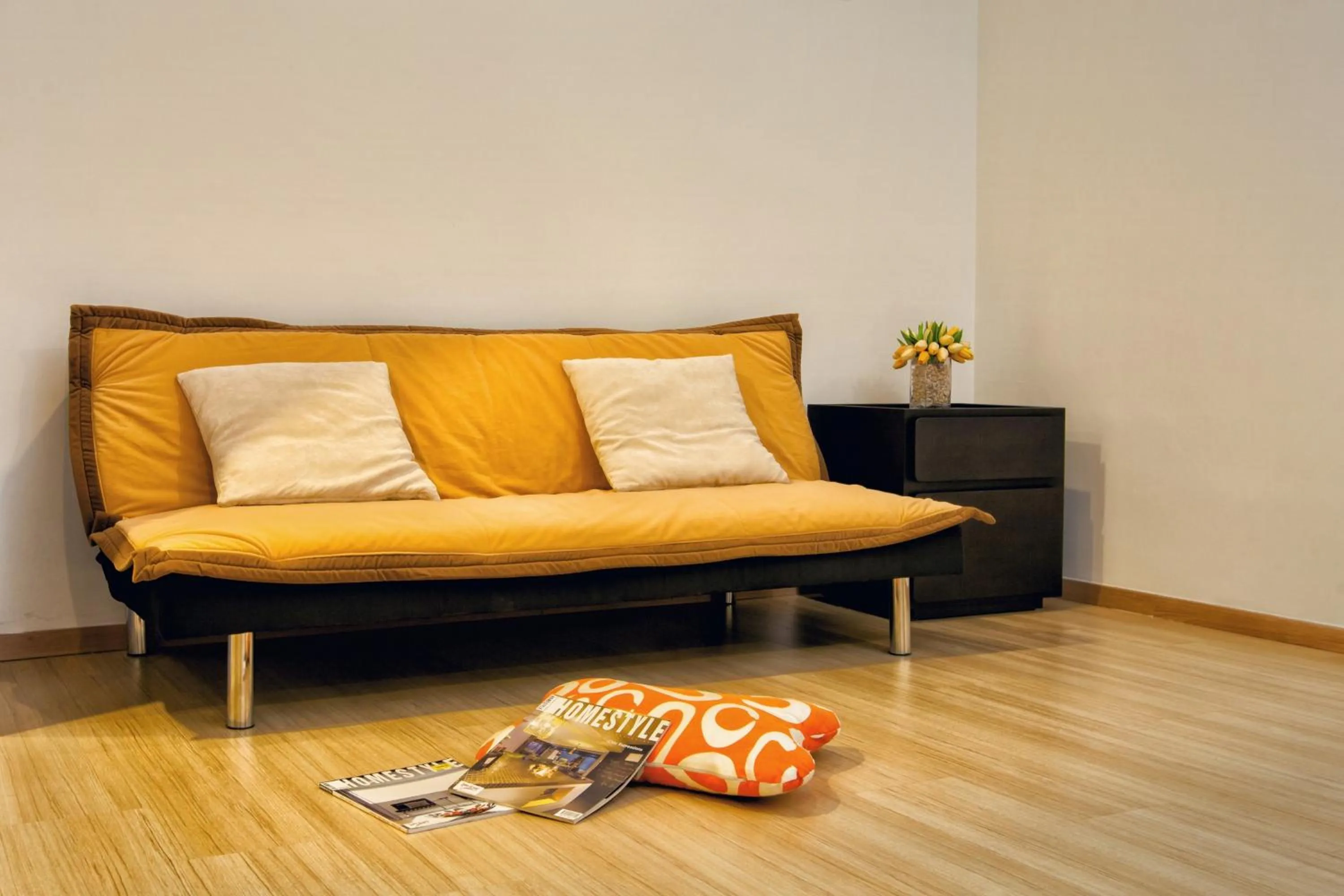 Bed in Luxfort 118 Service Suites