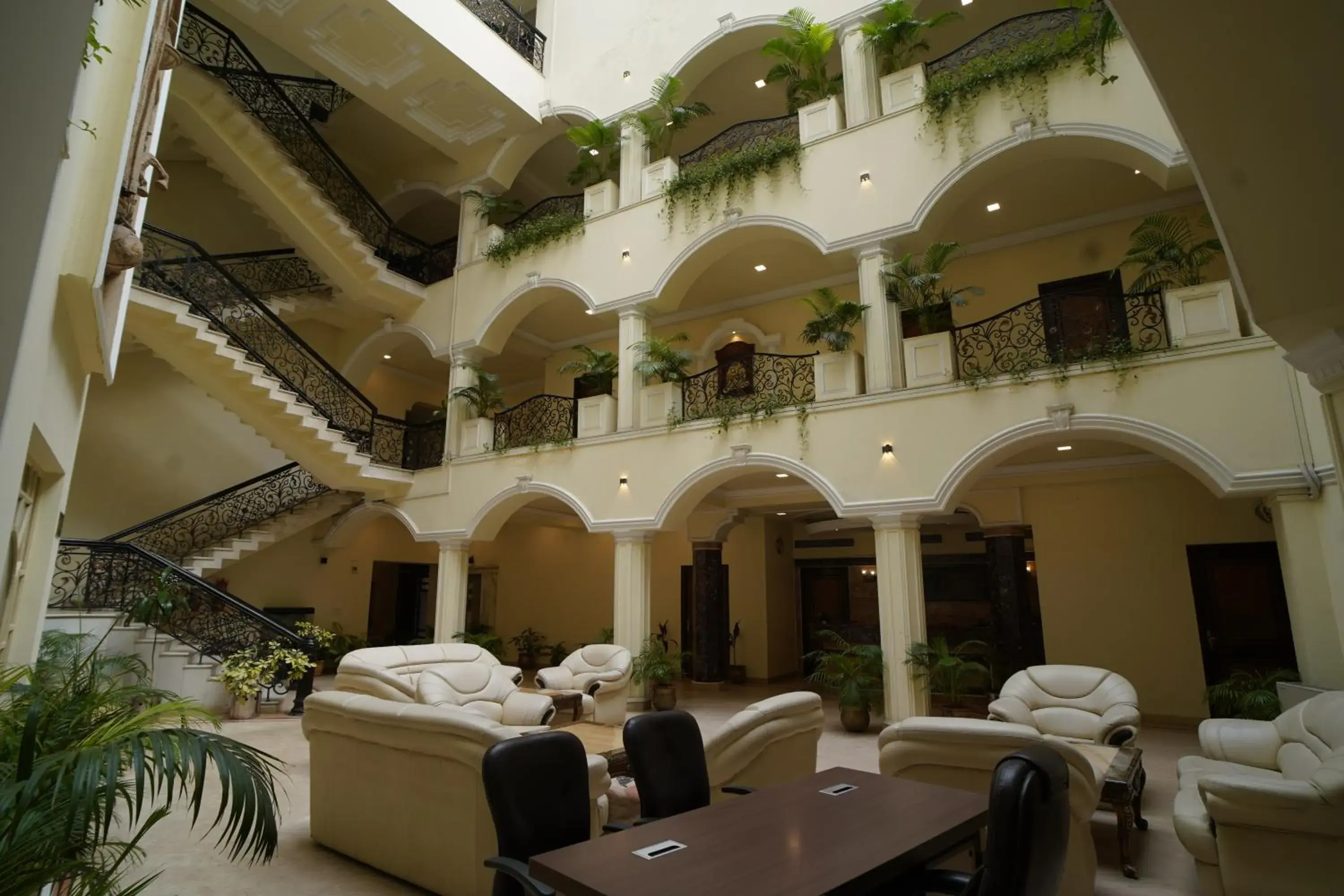 Lobby or reception in HOTEL ARYA Lobby or reception in HOTEL ARYA