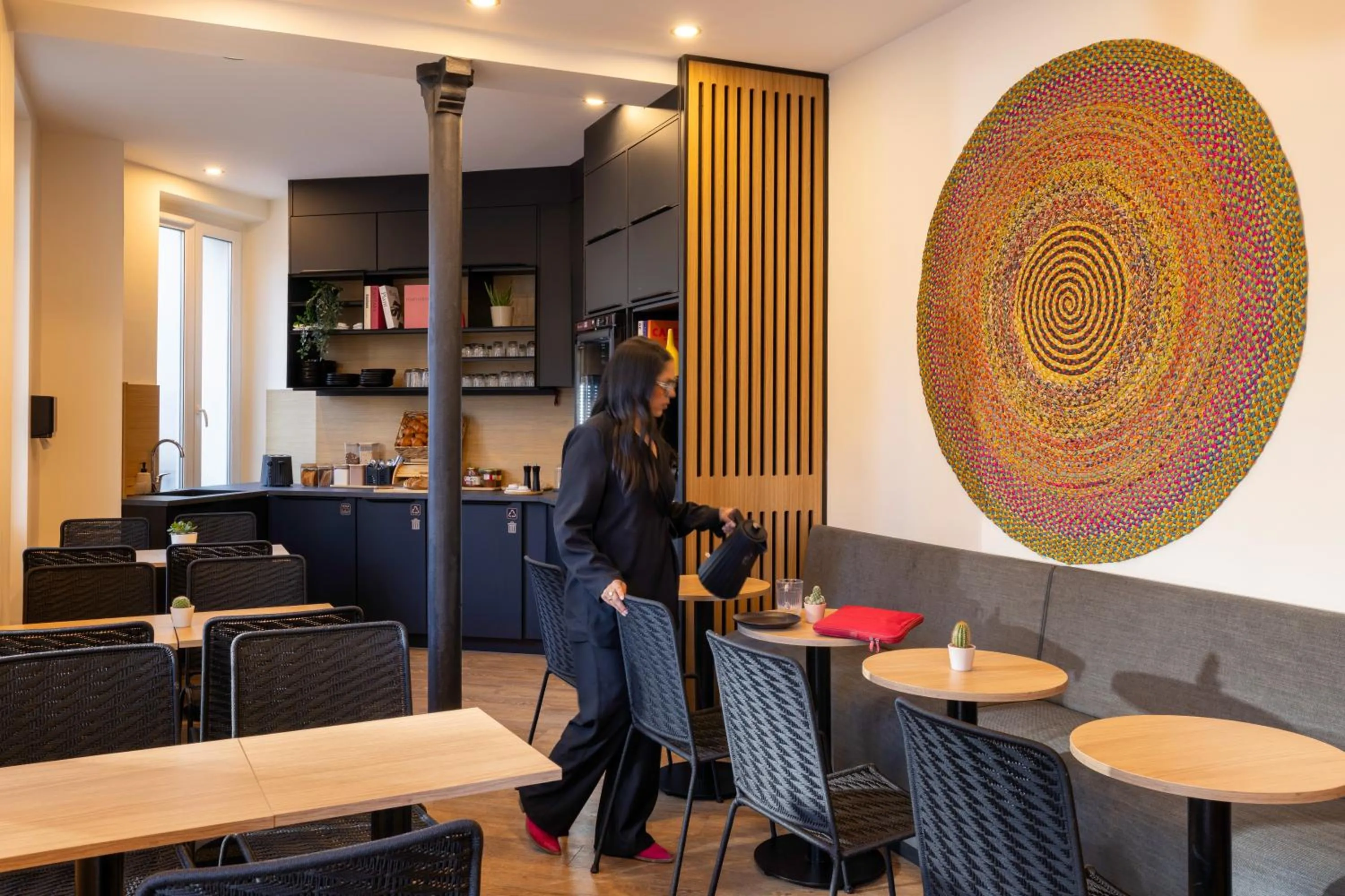 Seating area in Hôtel Korner Etoile