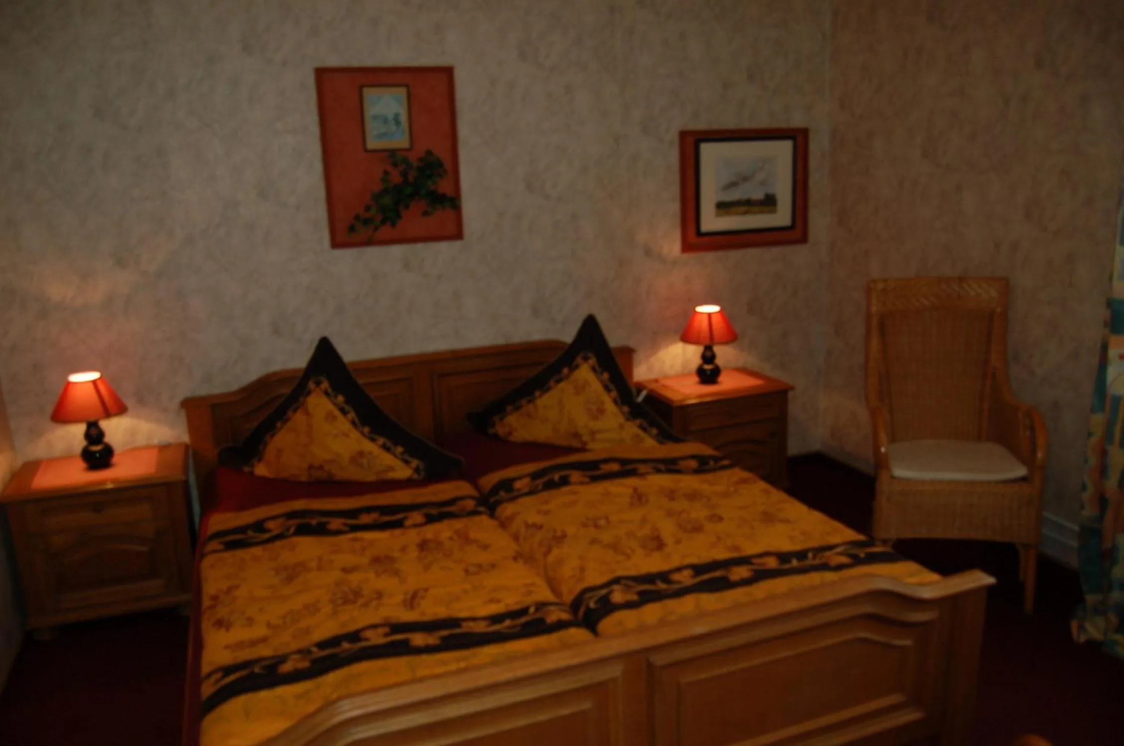 Bed in Wieting´s Hotel