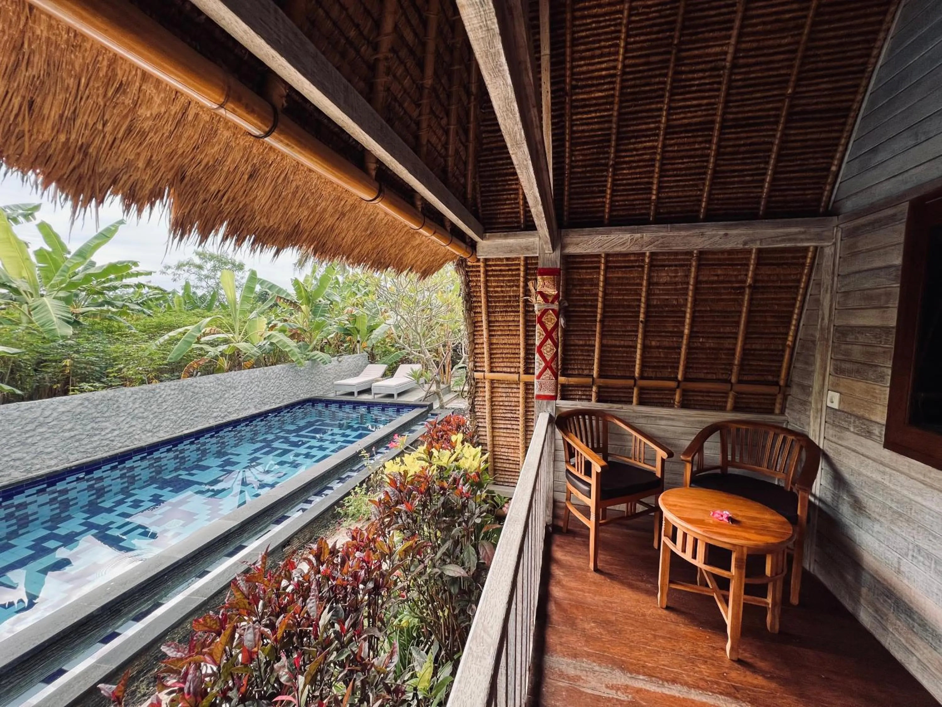 Balcony/Terrace in HoneyBee Huts