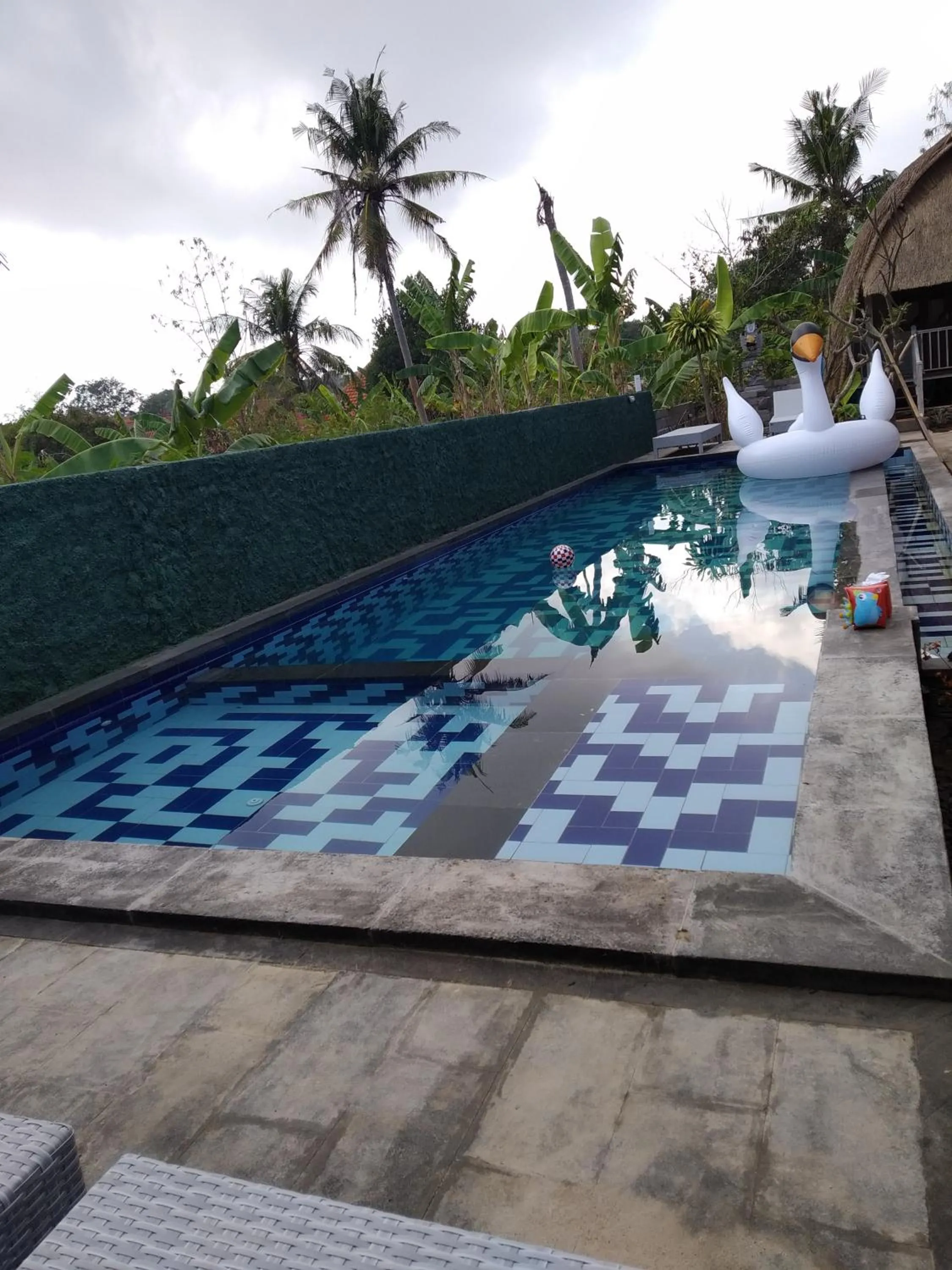 Swimming pool in HoneyBee Huts