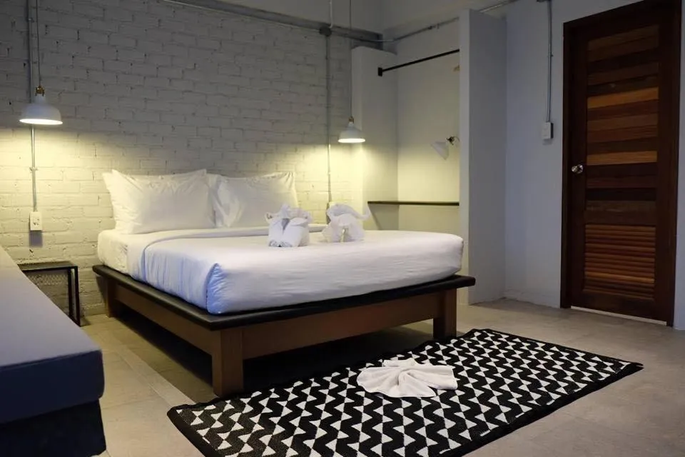 Bed in Palmari Boutique Hotel