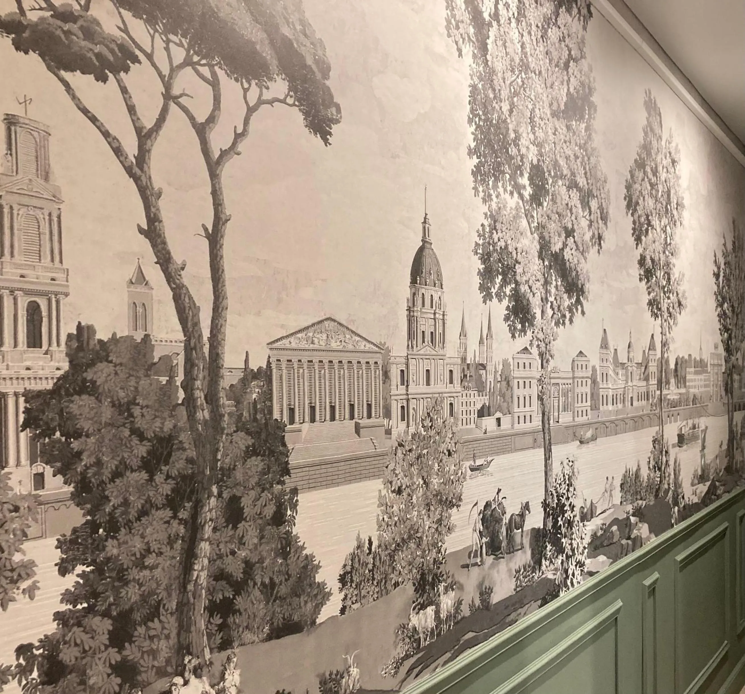 Decorative detail in Hotel De La Paix