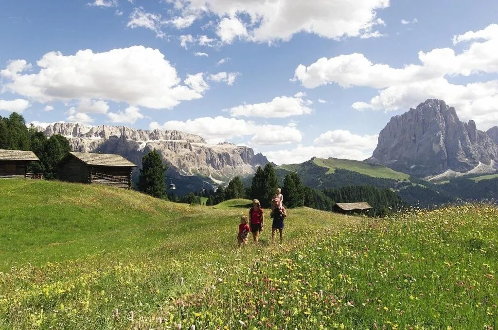 Natural landscape in Garni Le Chalet