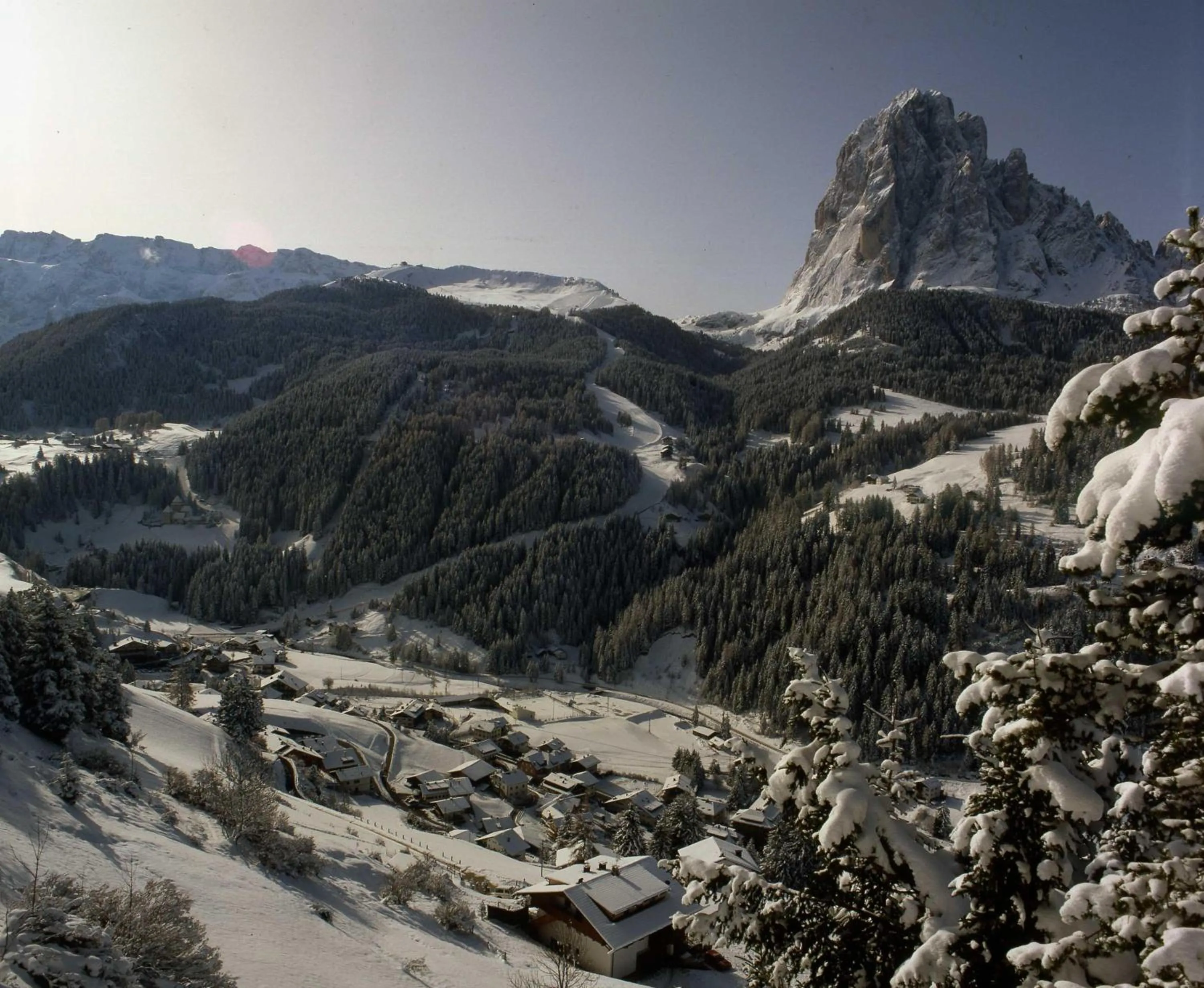 Natural landscape in Garni Le Chalet
