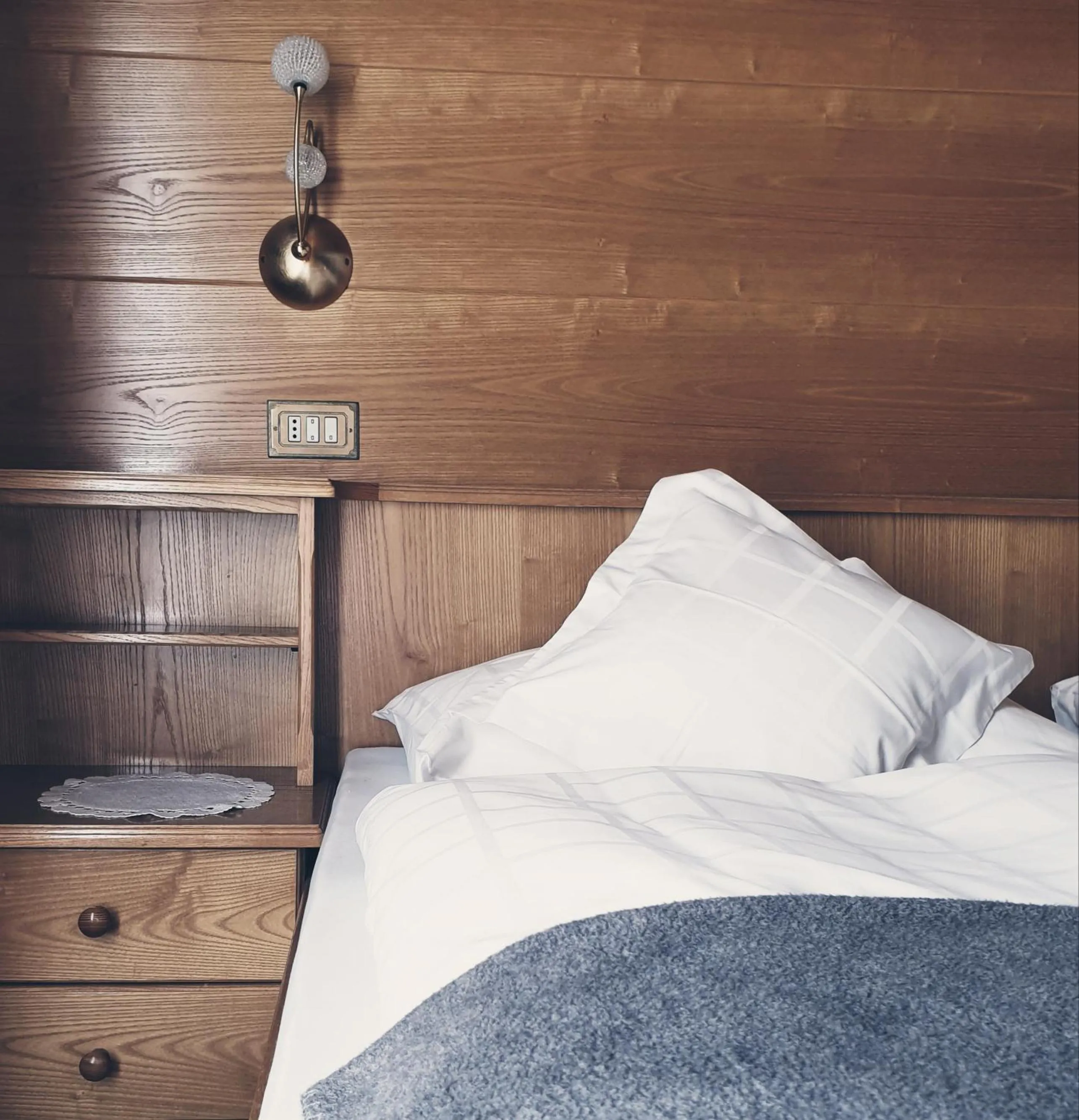 Bedroom, Bed in Garni Le Chalet