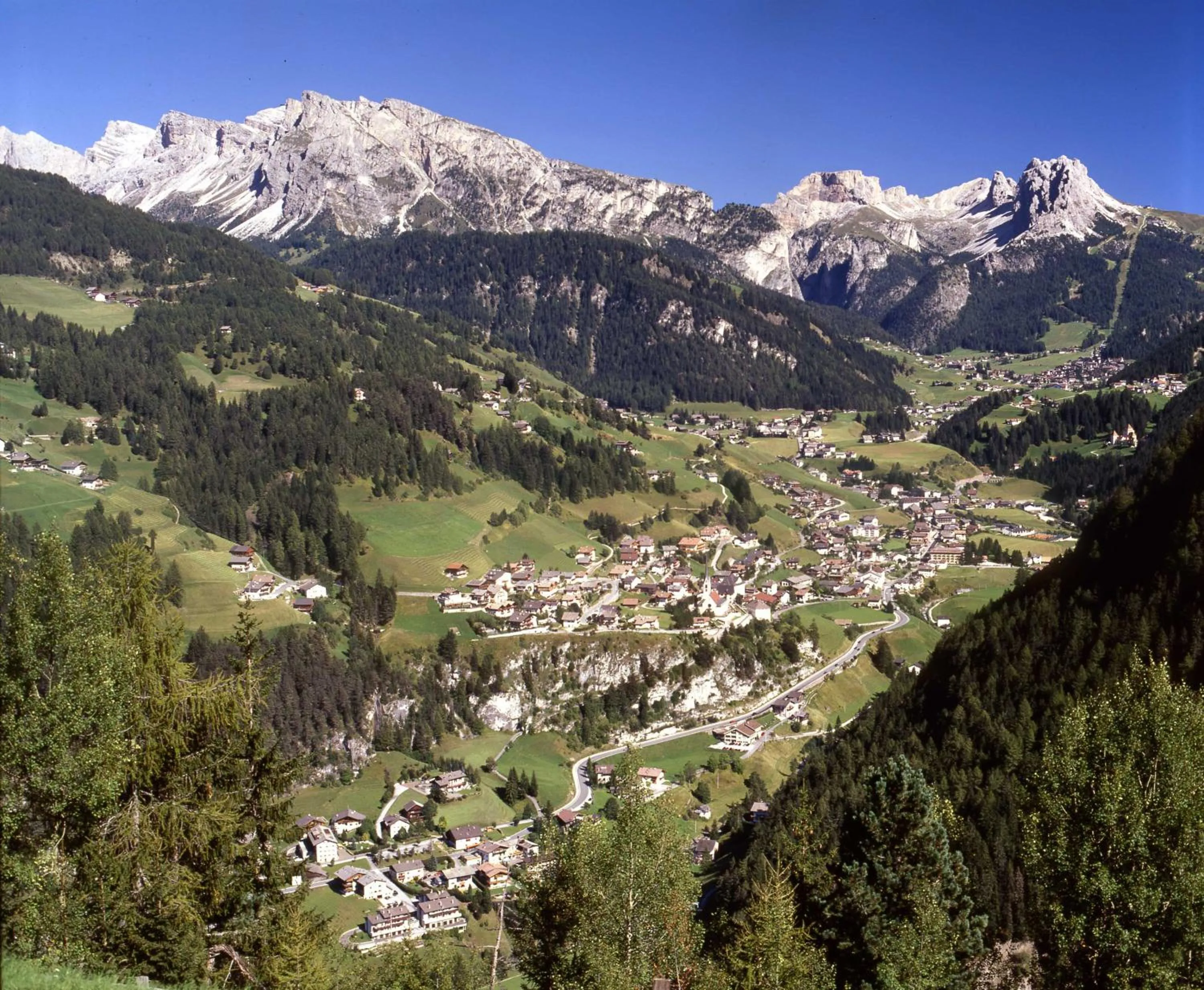 Natural landscape in Garni Le Chalet