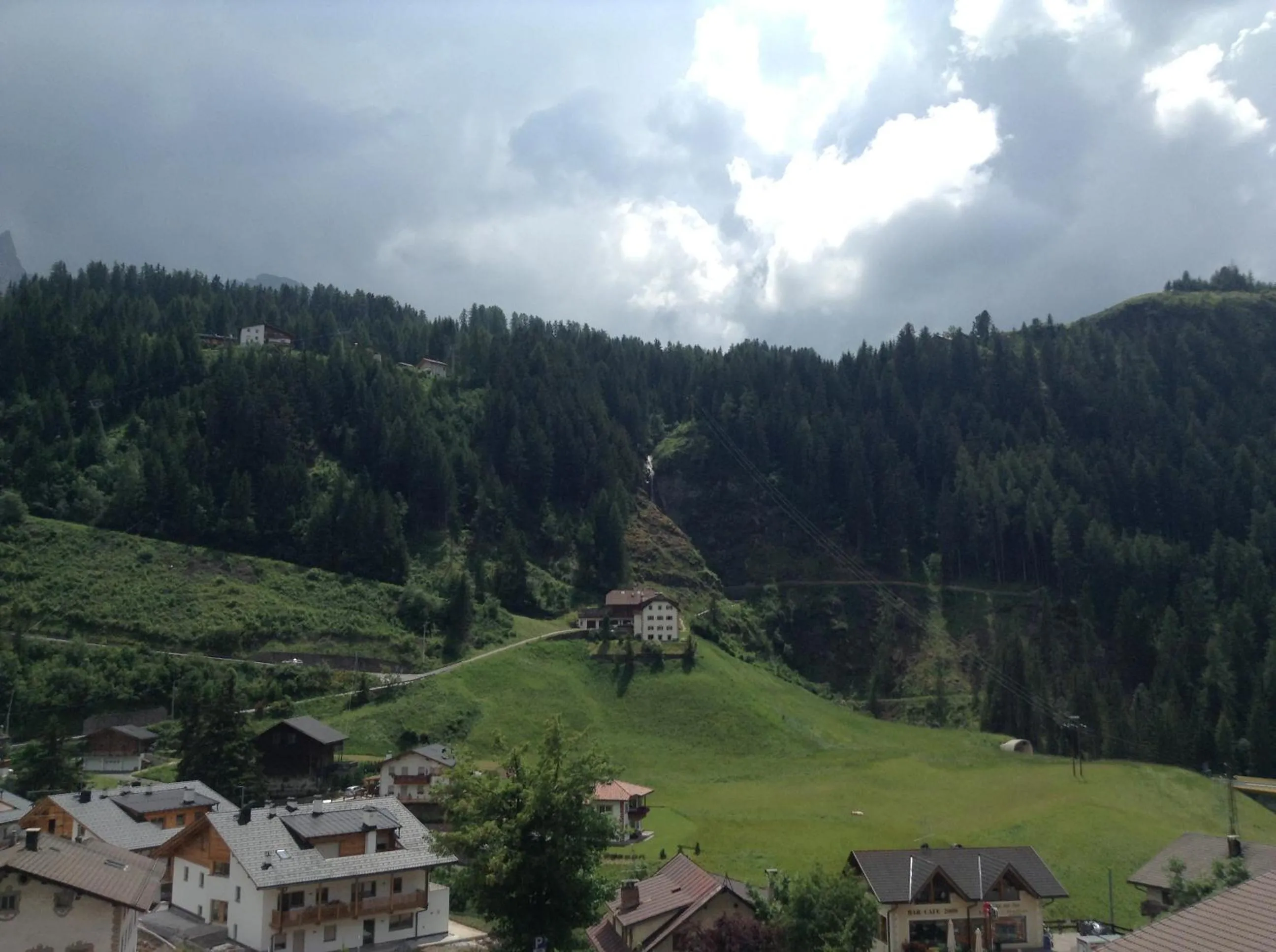 Natural landscape in Garni Le Chalet