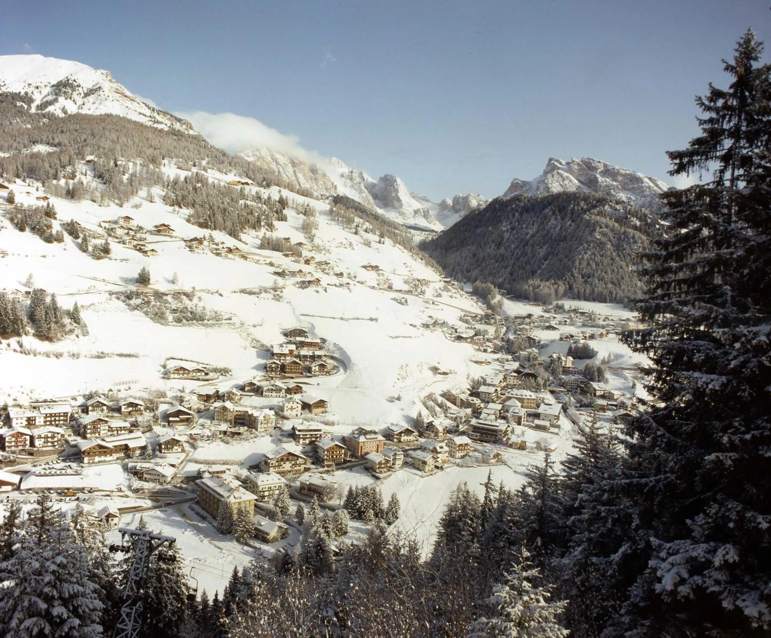 Natural landscape in Garni Le Chalet