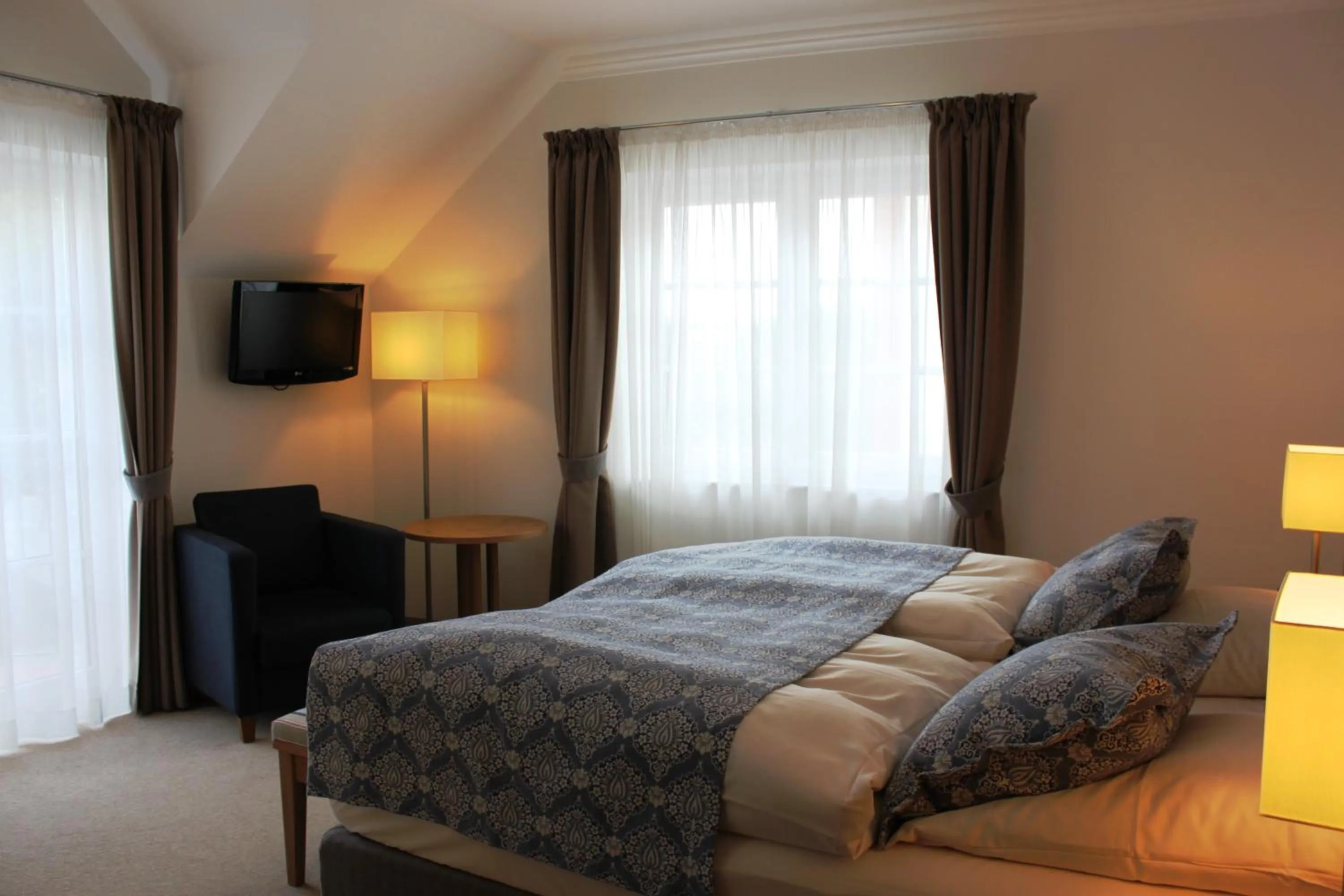 Bed in Hotel Frankenbach