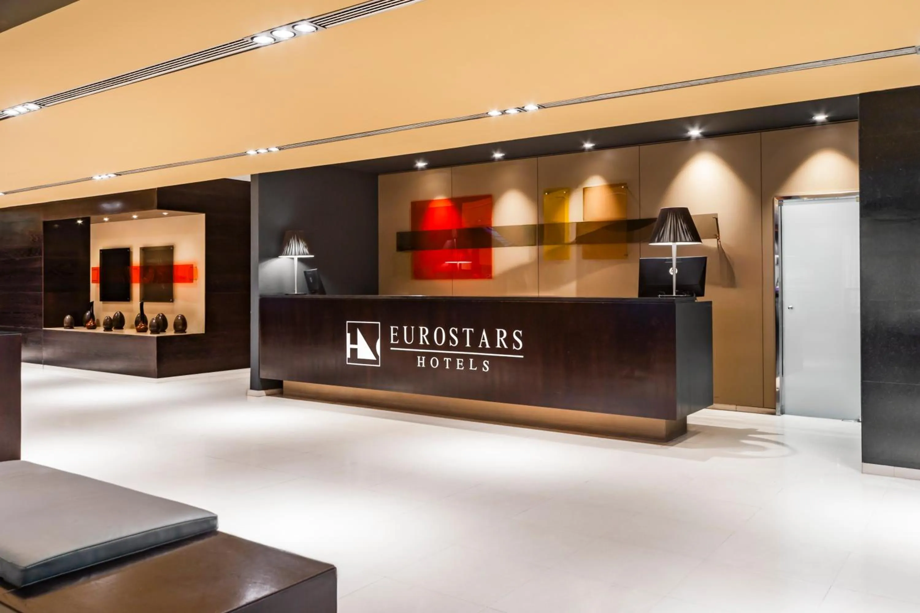 Lobby or reception in Eurostars Lisboa Parque