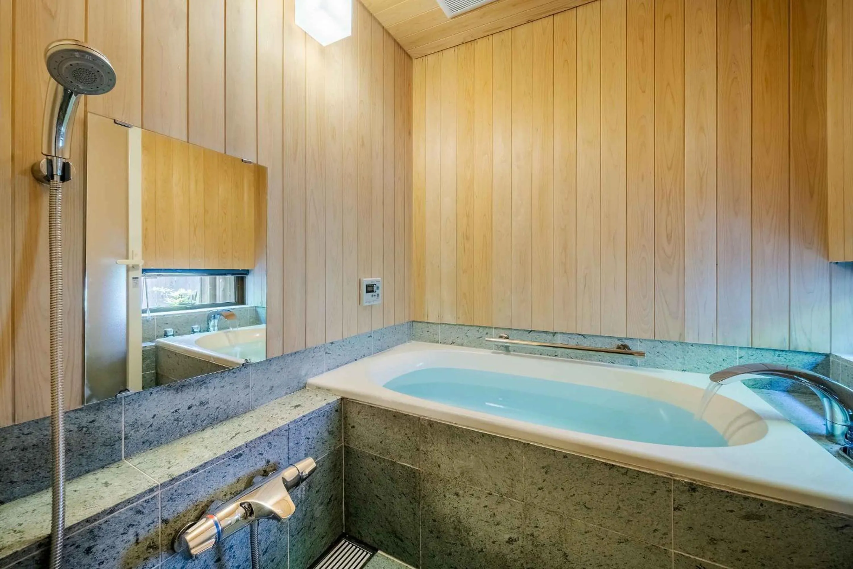 Bathroom in Anzu an Machiya House