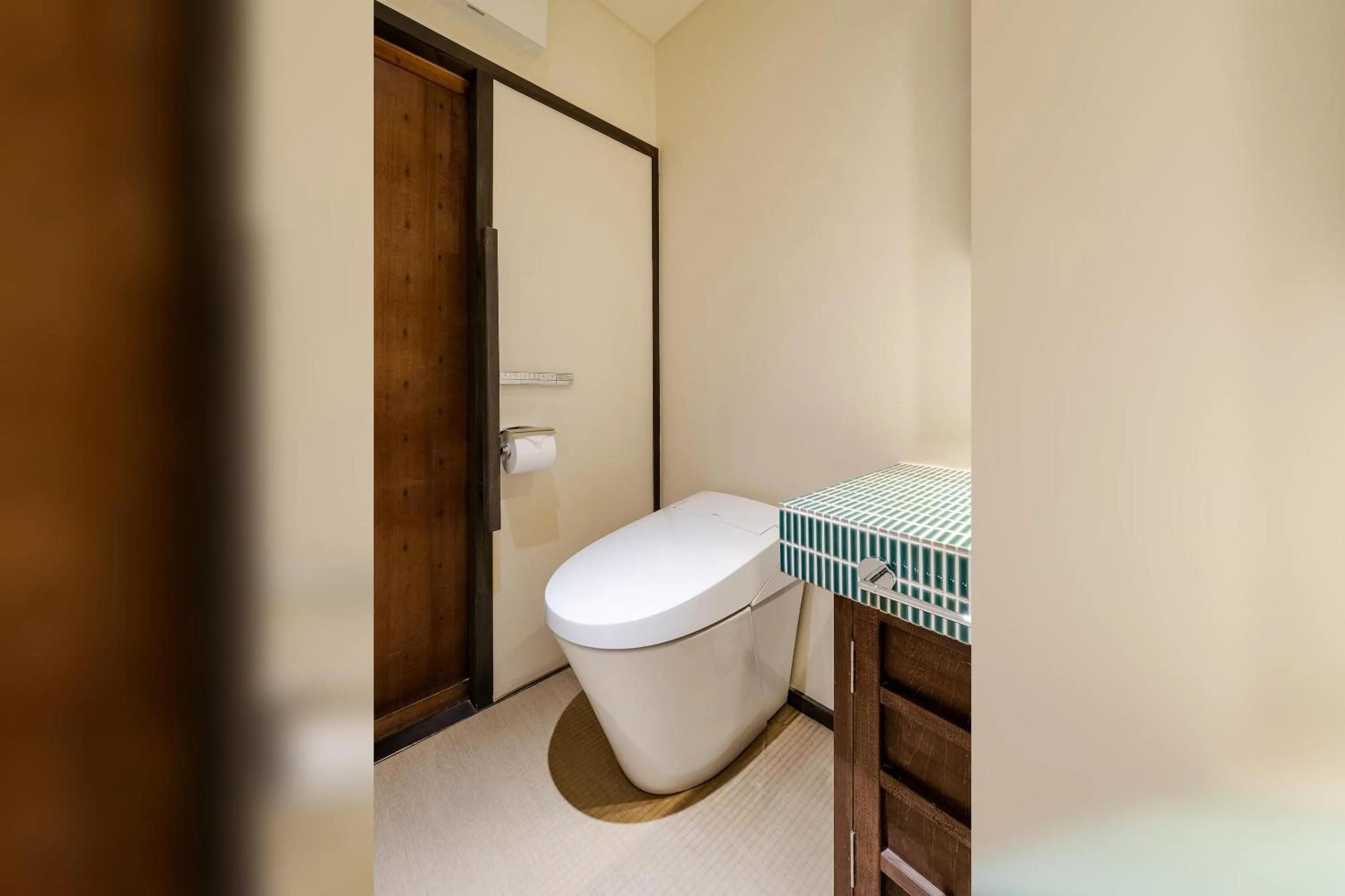 Bathroom in Anzu an Machiya House