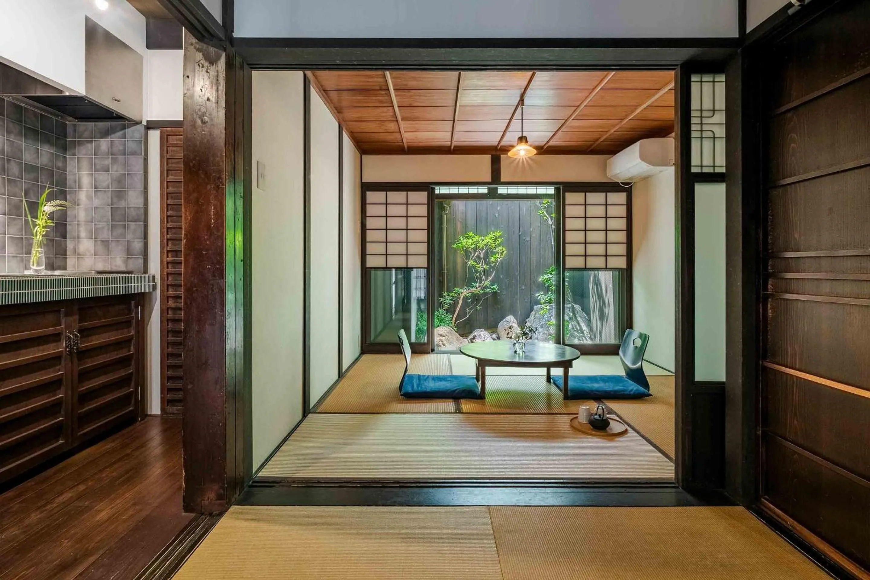 Living room in Anzu an Machiya House