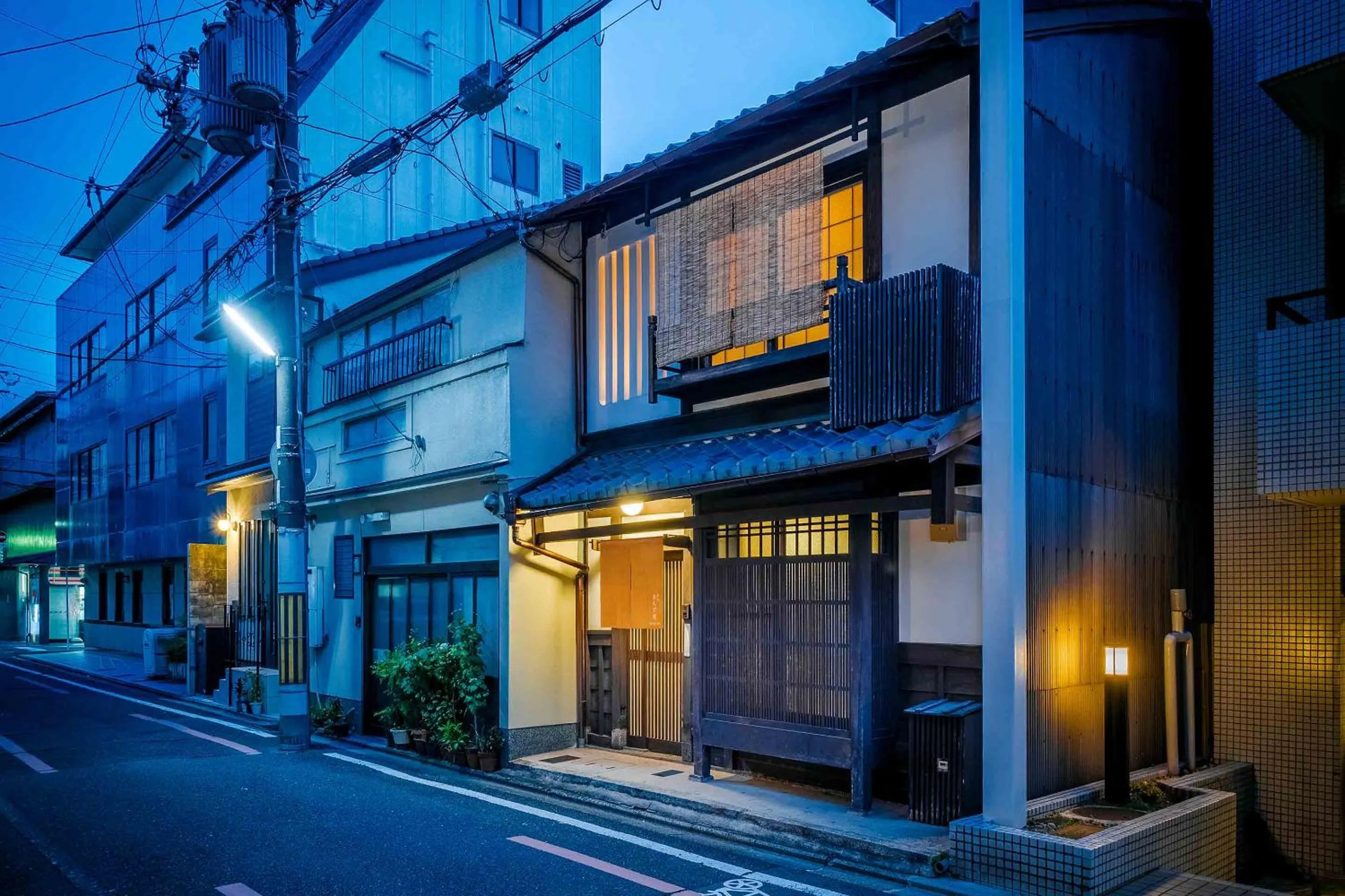Property building in Anzu an Machiya House