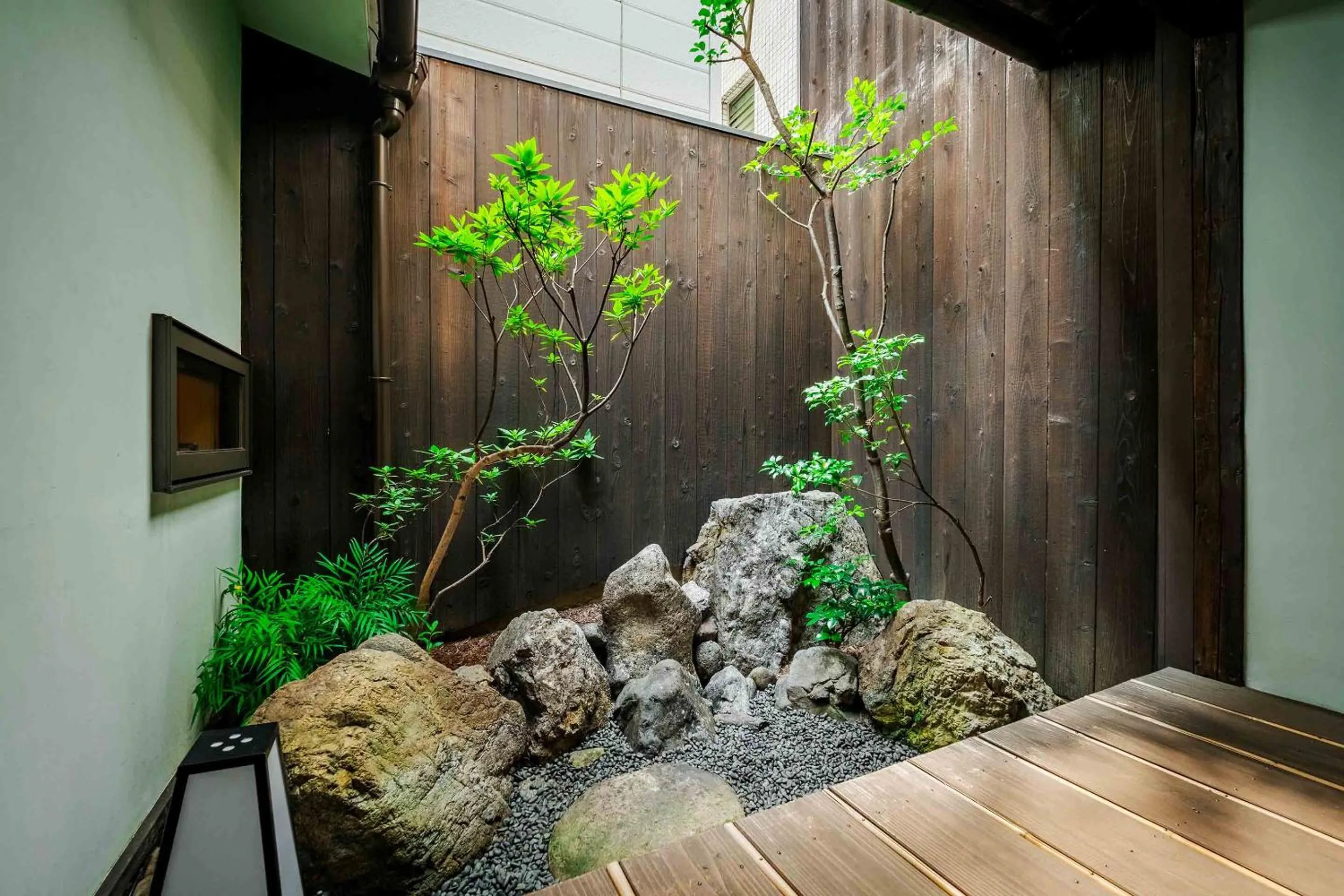 Garden in Anzu an Machiya House
