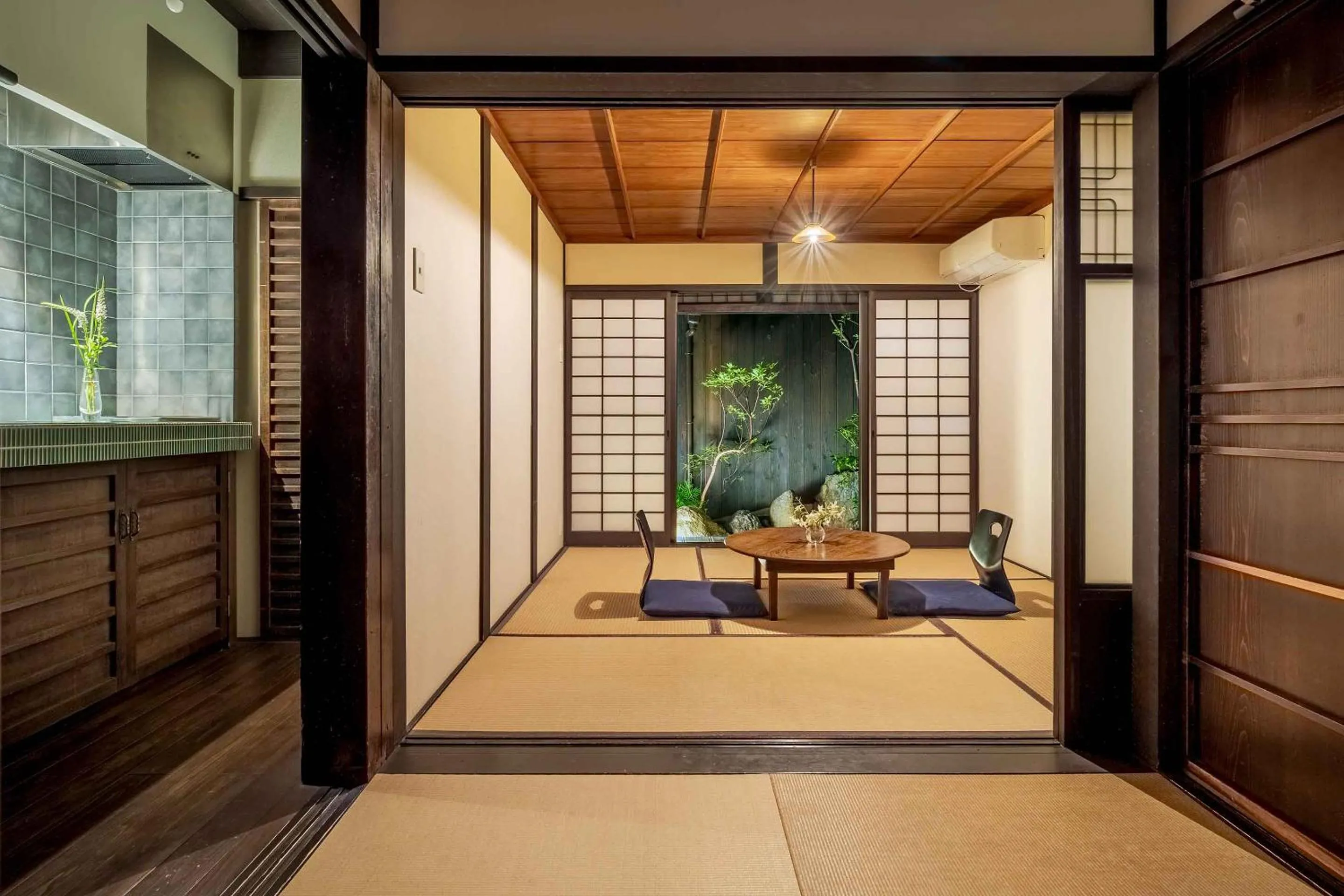 Living room in Anzu an Machiya House