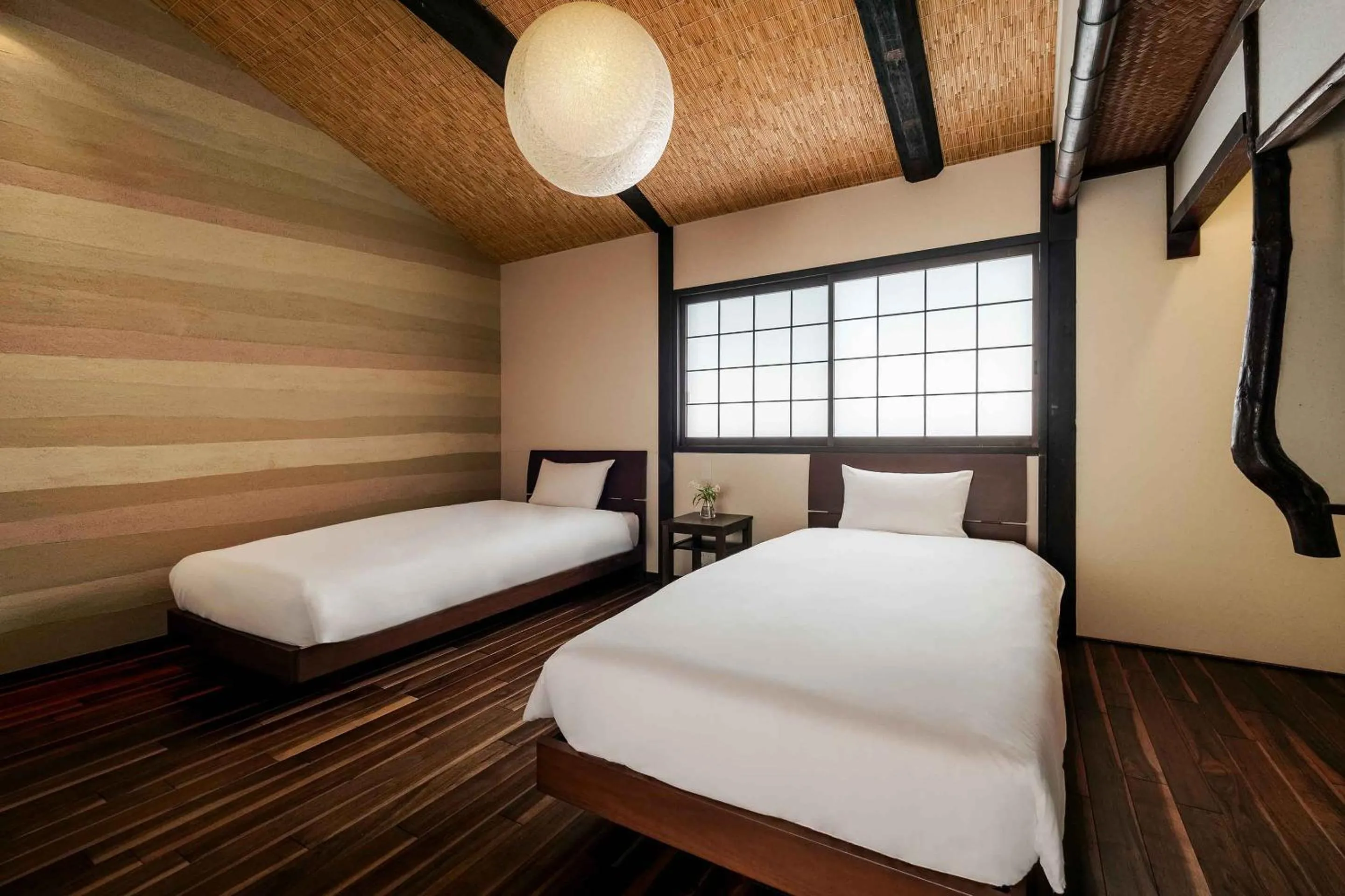 Bedroom, Bed in Anzu an Machiya House