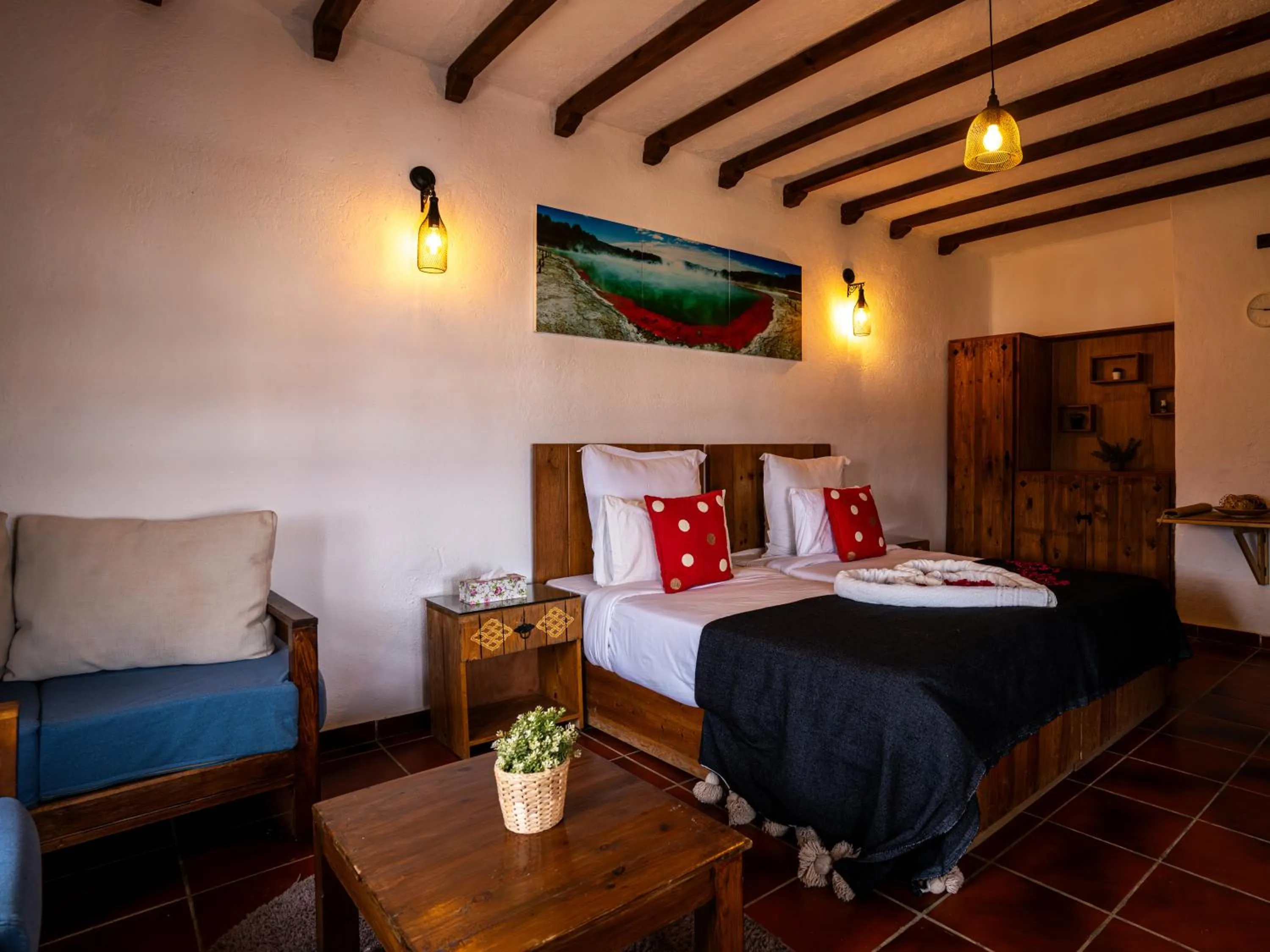 Bed in Resort Hotel El Cortijo & Spa