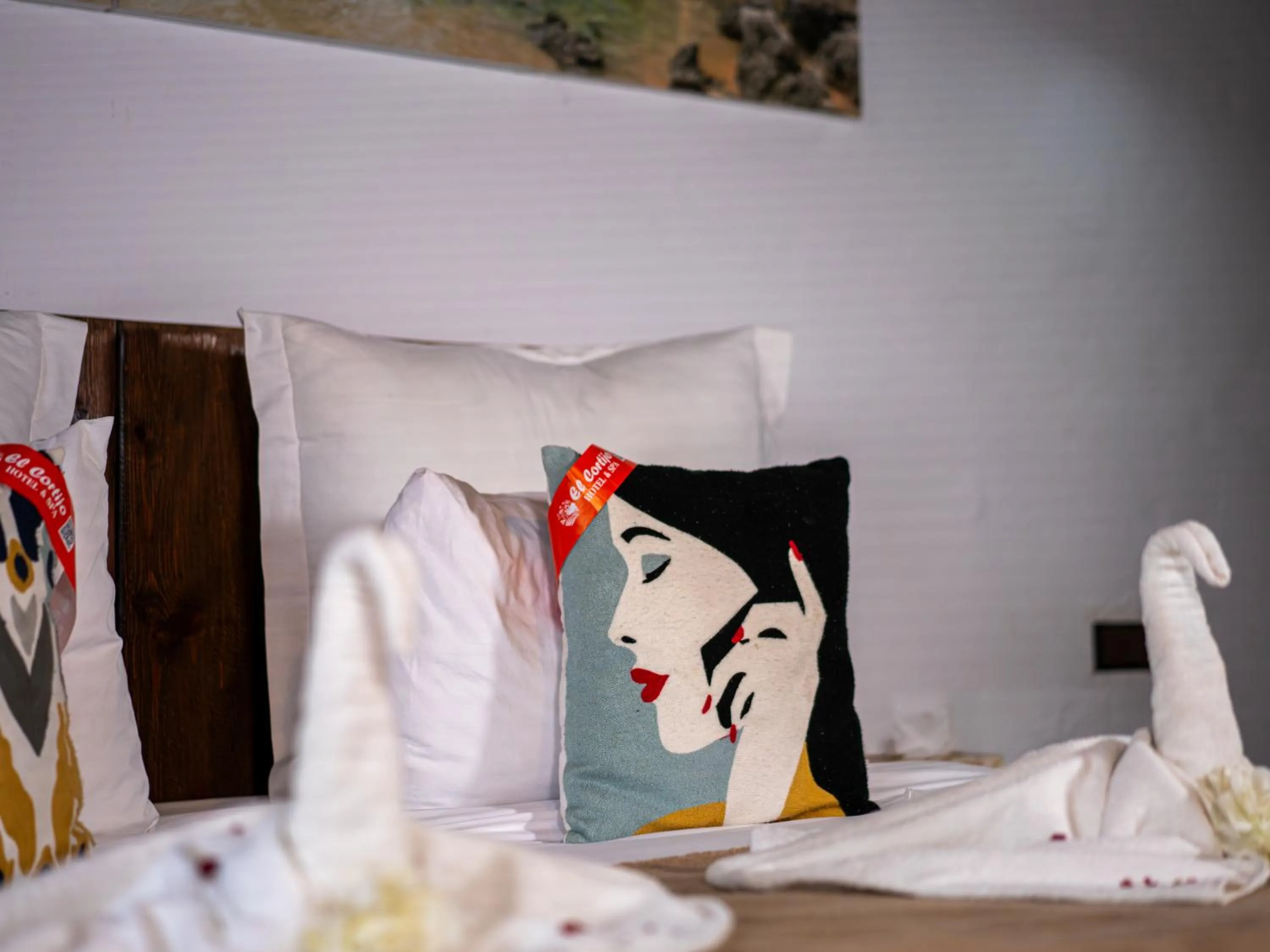 Bed in Resort Hotel El Cortijo & Spa