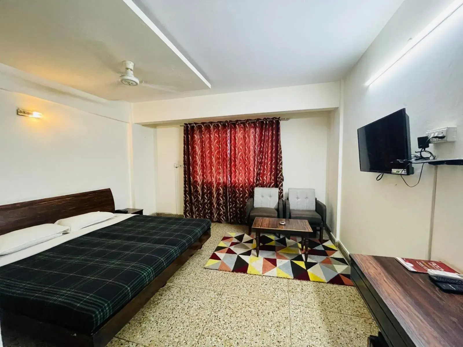 Bed in Gautam Hotel Bed in Gautam Hotel