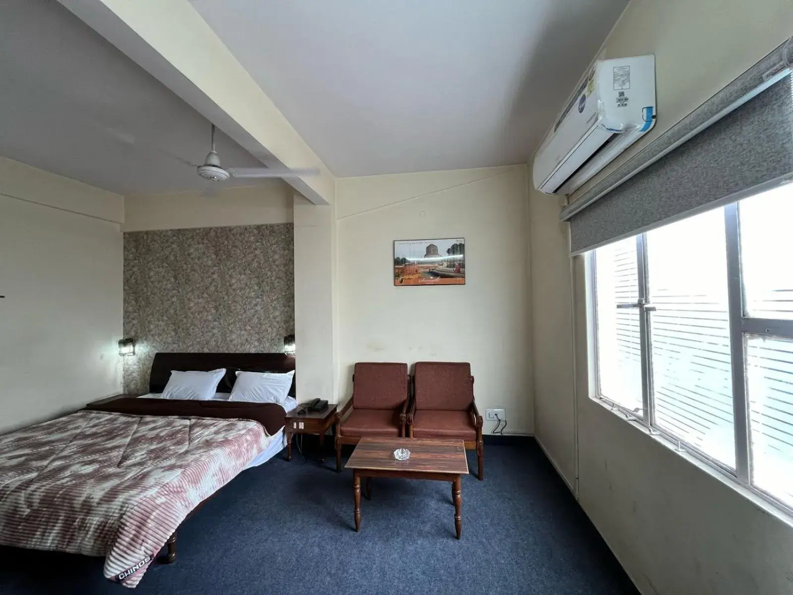 Bed in Gautam Hotel Bed in Gautam Hotel