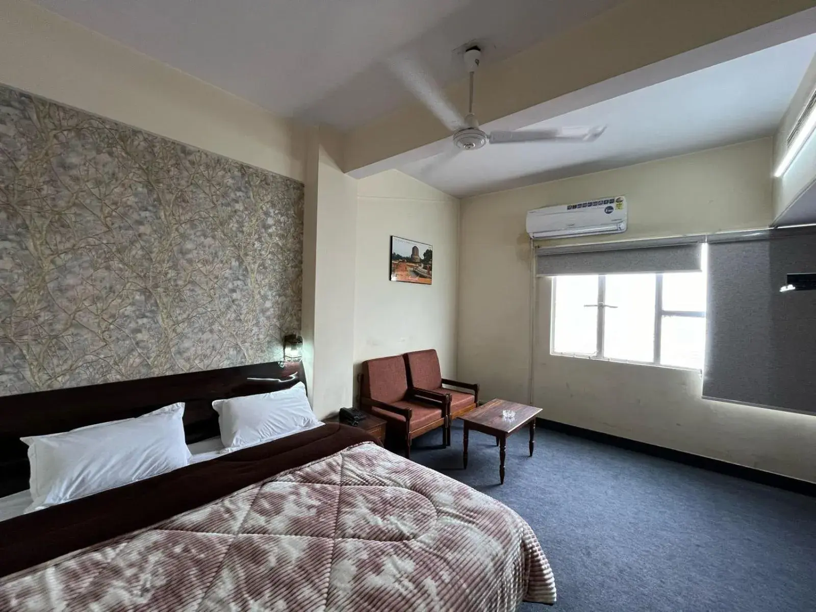 Bed in Gautam Hotel Bed in Gautam Hotel