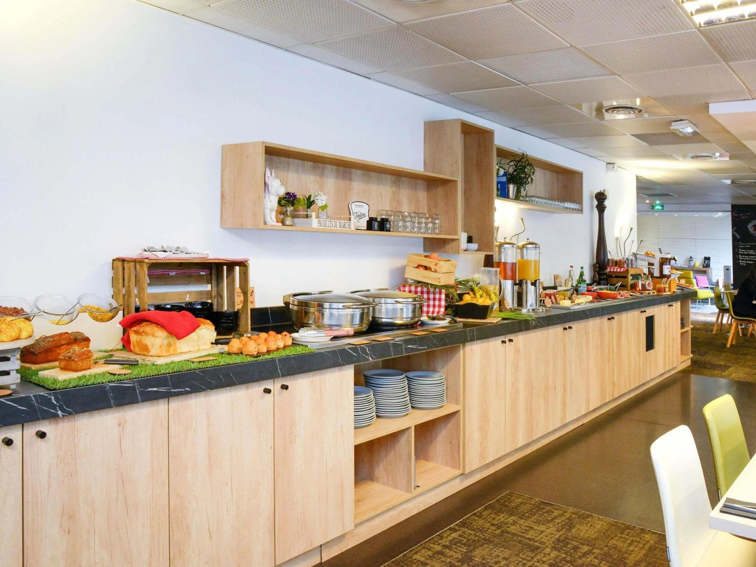 Breakfast in Novotel Toulouse Purpan Aéroport