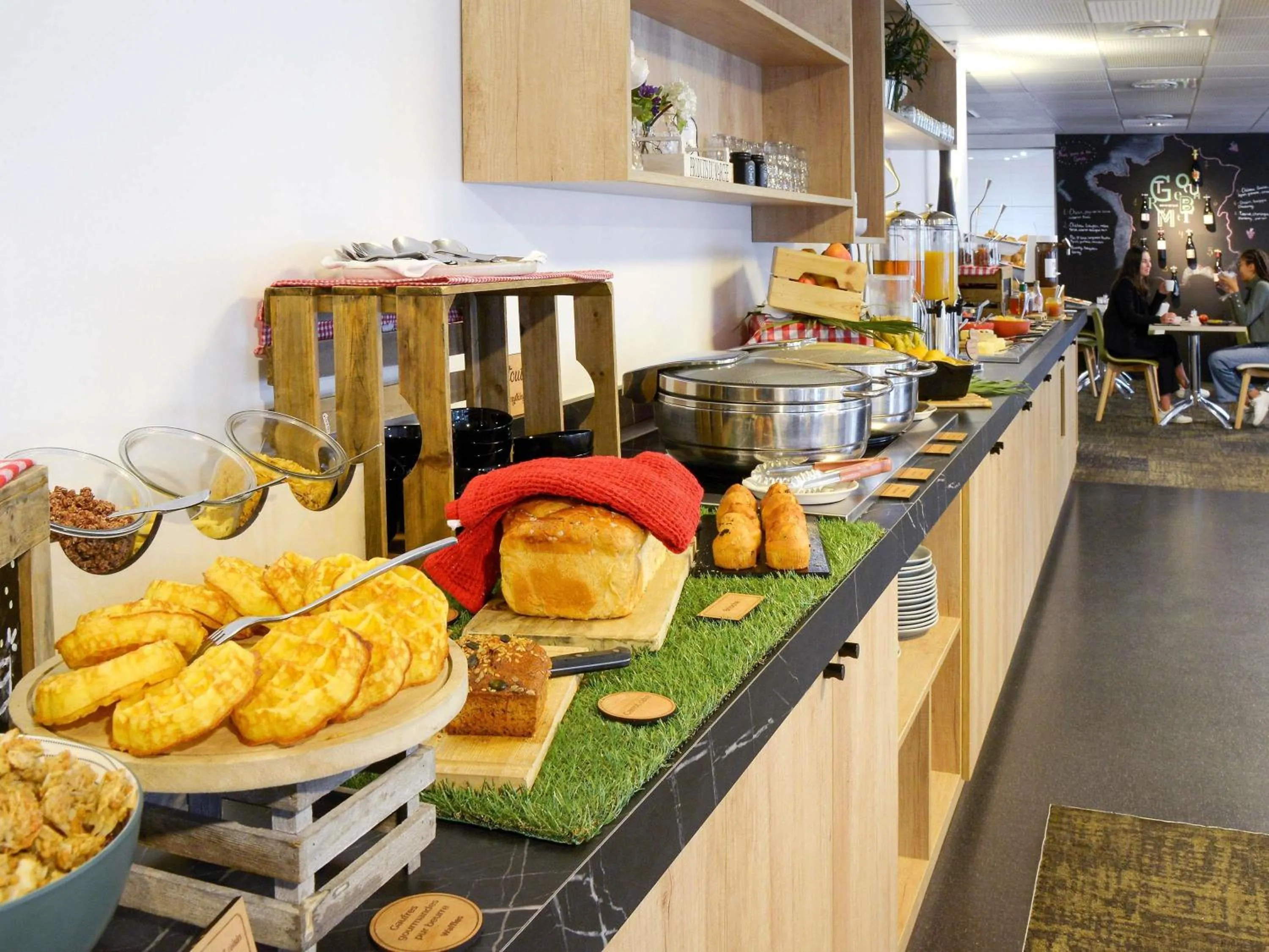 Breakfast in Novotel Toulouse Purpan Aéroport