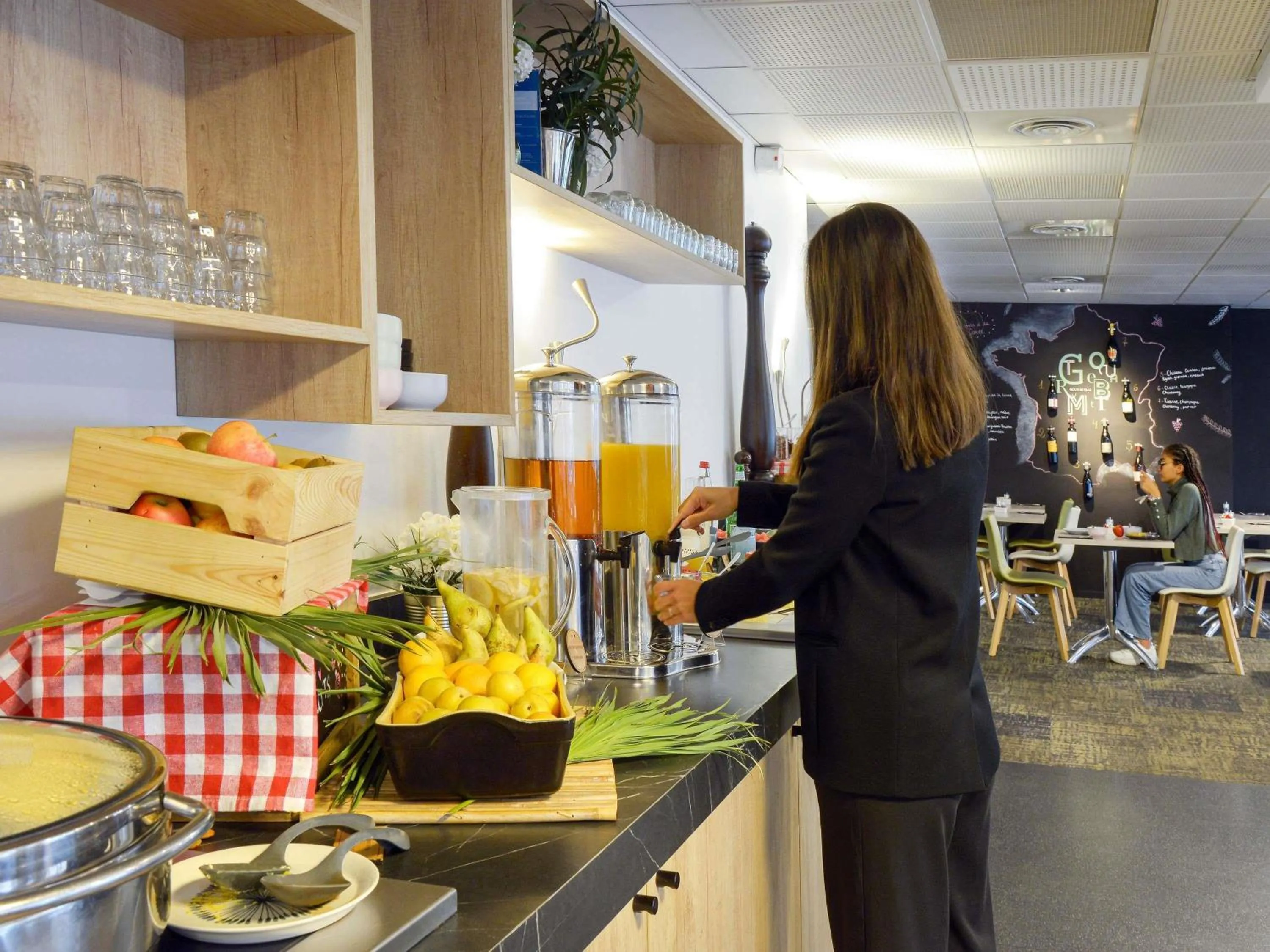Breakfast in Novotel Toulouse Purpan Aéroport